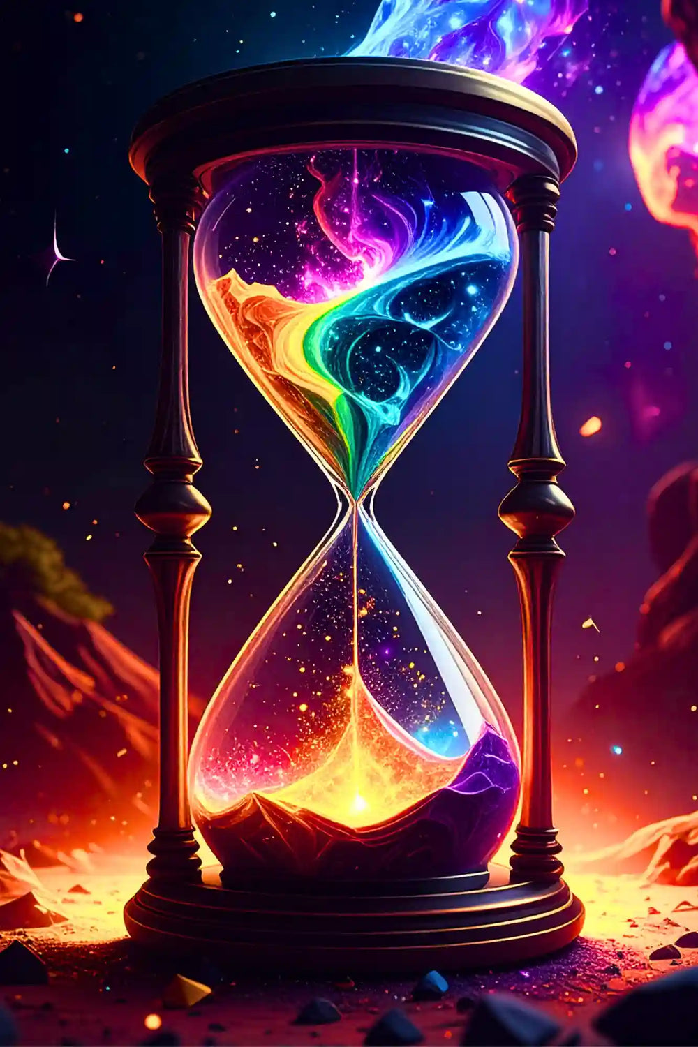 Diamond Painting - Atem der Schöpfung