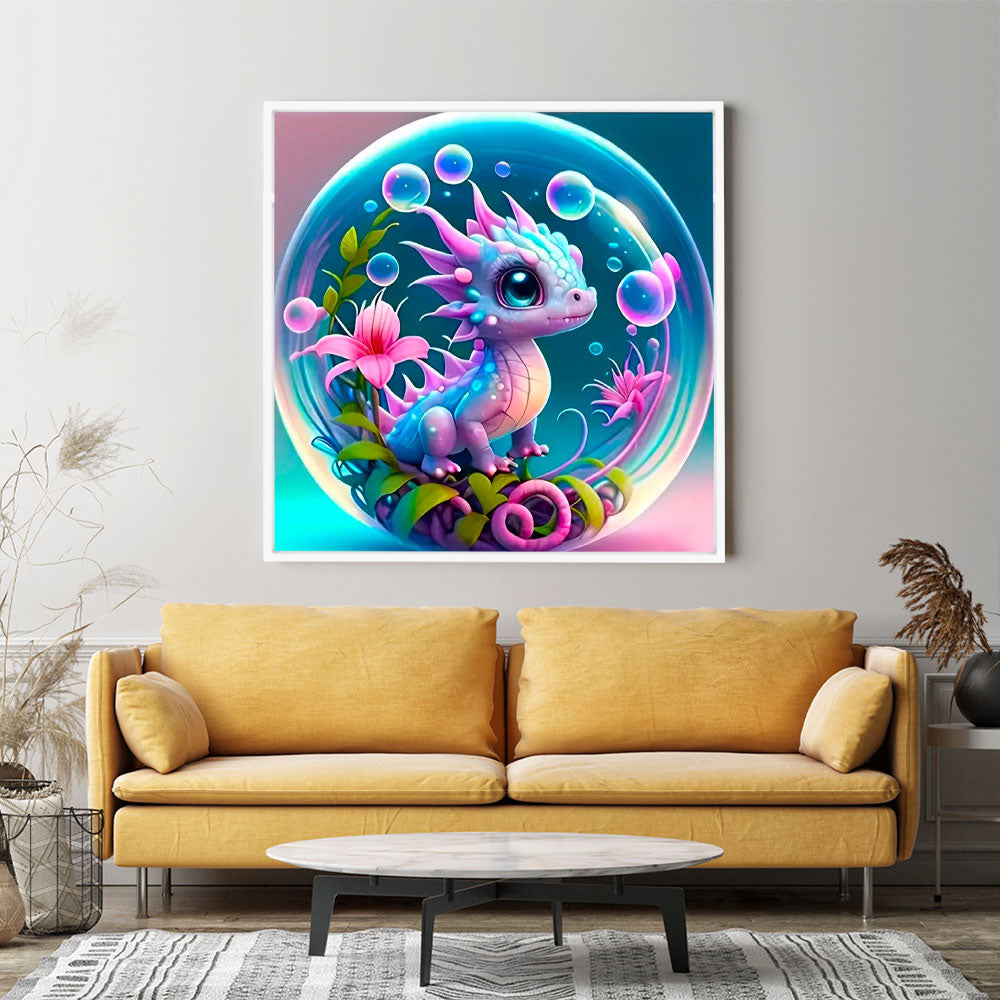 Diamond Painting 7 Tage Special - Bubble dragon