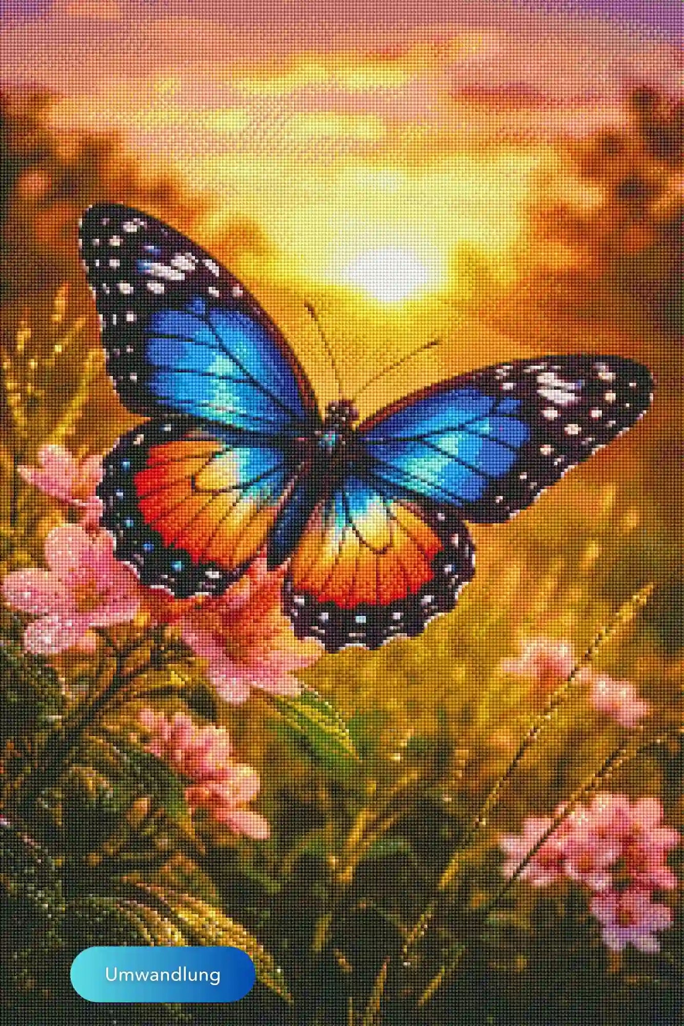 Diamond Painting 7 Tage Special - Flügelschlag des Sommers