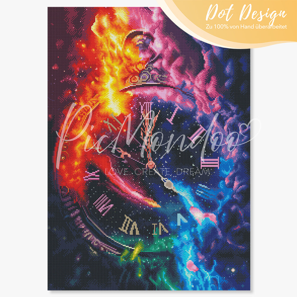 Diamond Painting 100 Farben Special - Time of magic Moments