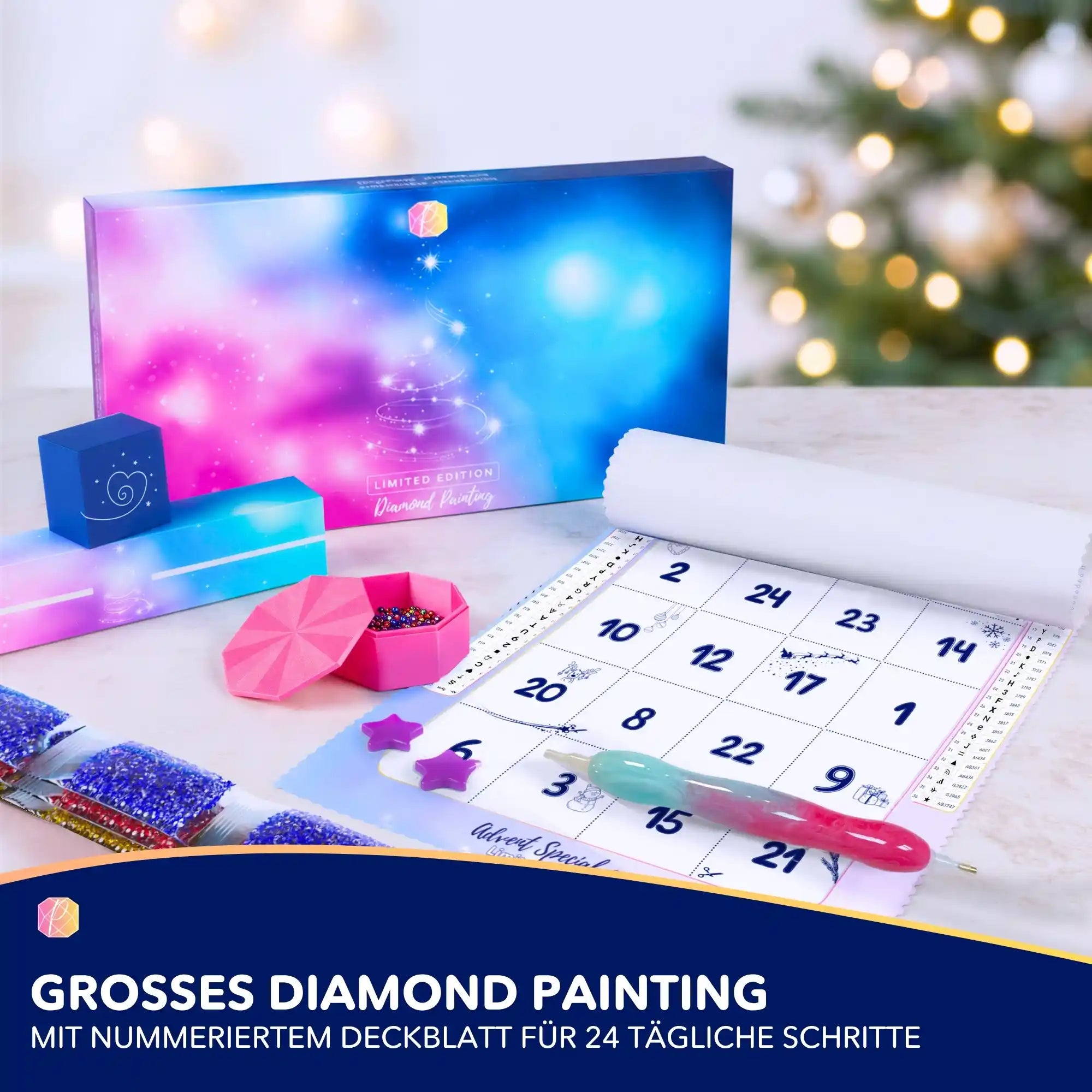 Diamond Painting Adventsmotiv 2026 - Limited Edition (Vorverkauf)