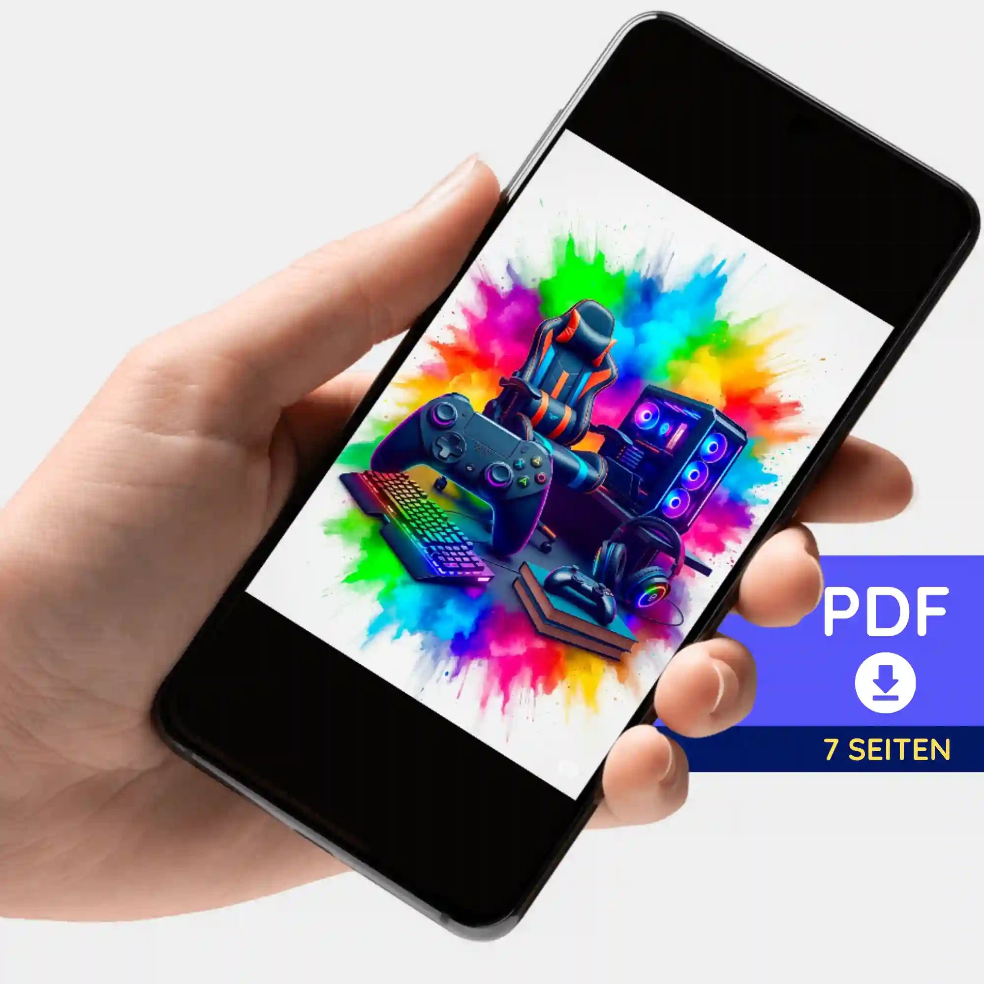 Digitale Bildmappe - Gaming Zone