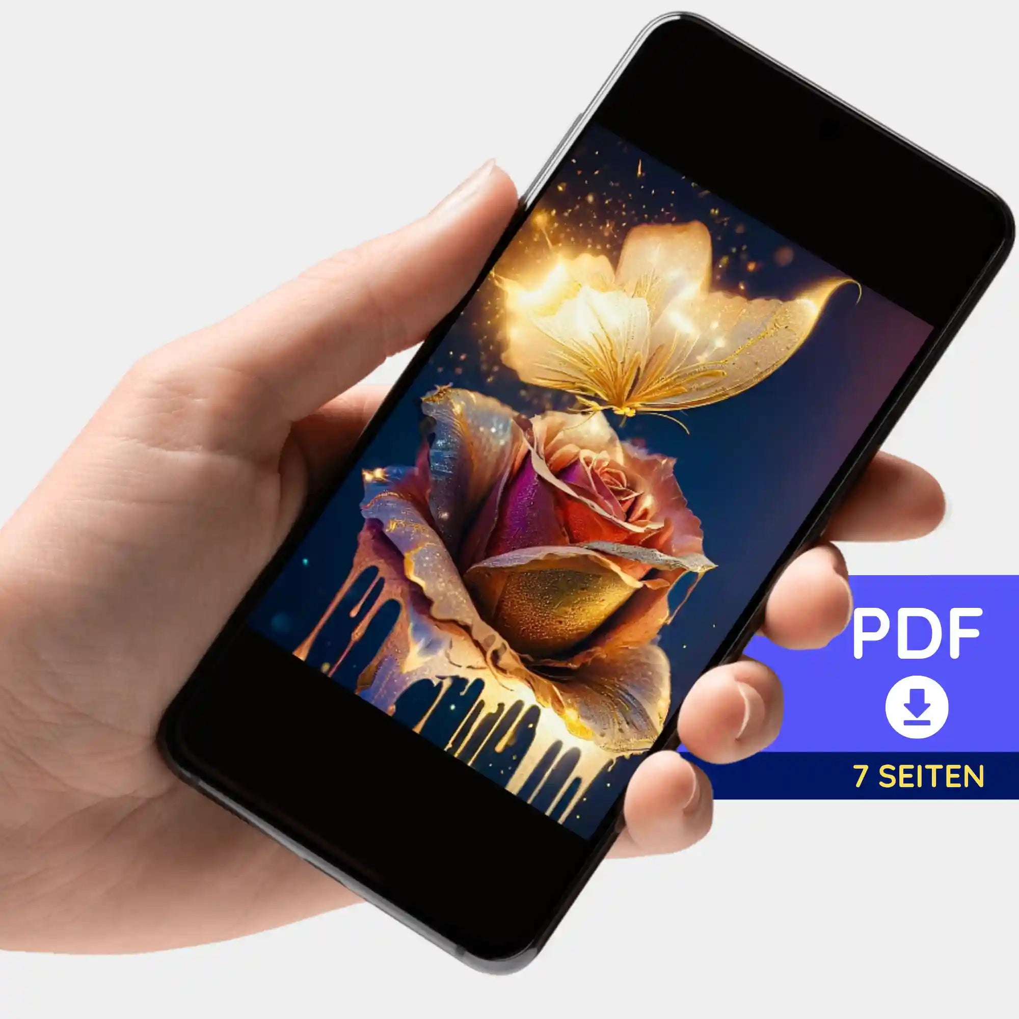 Digitale Bildmappe - Moni´s Special - Goldene Rose