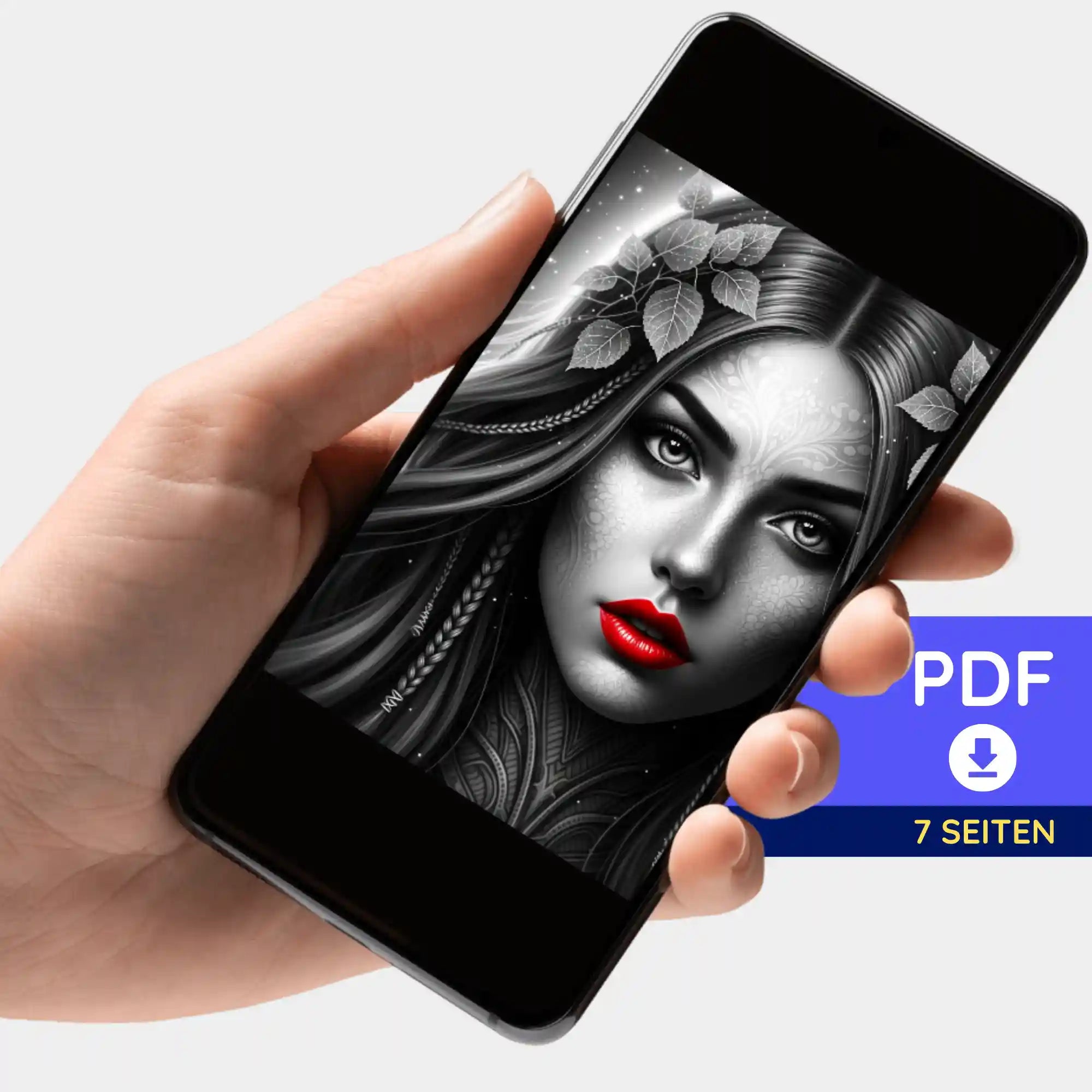 Digitale Bildmappe - Red Lips