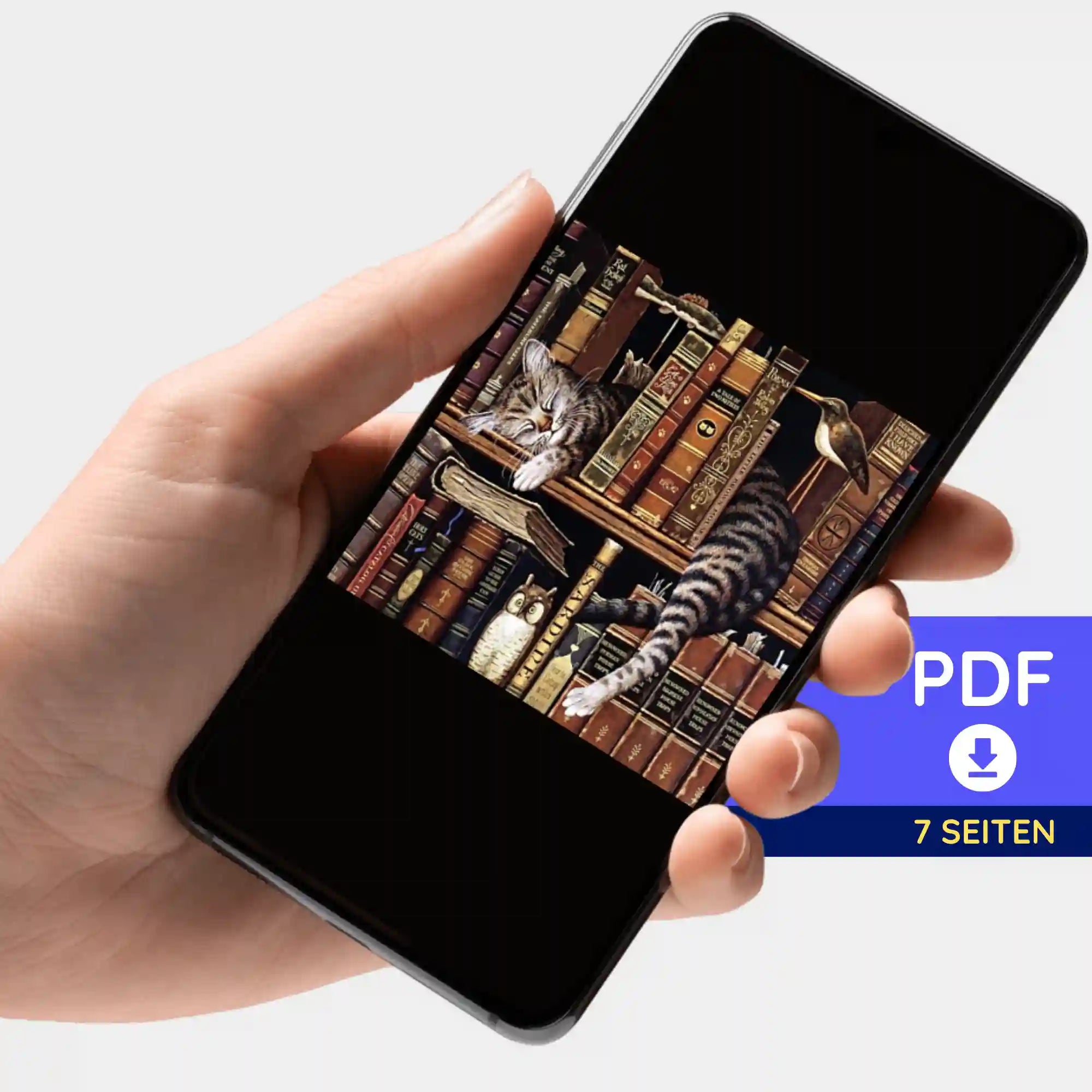 Digitale Bildmappe - Chillout Cat