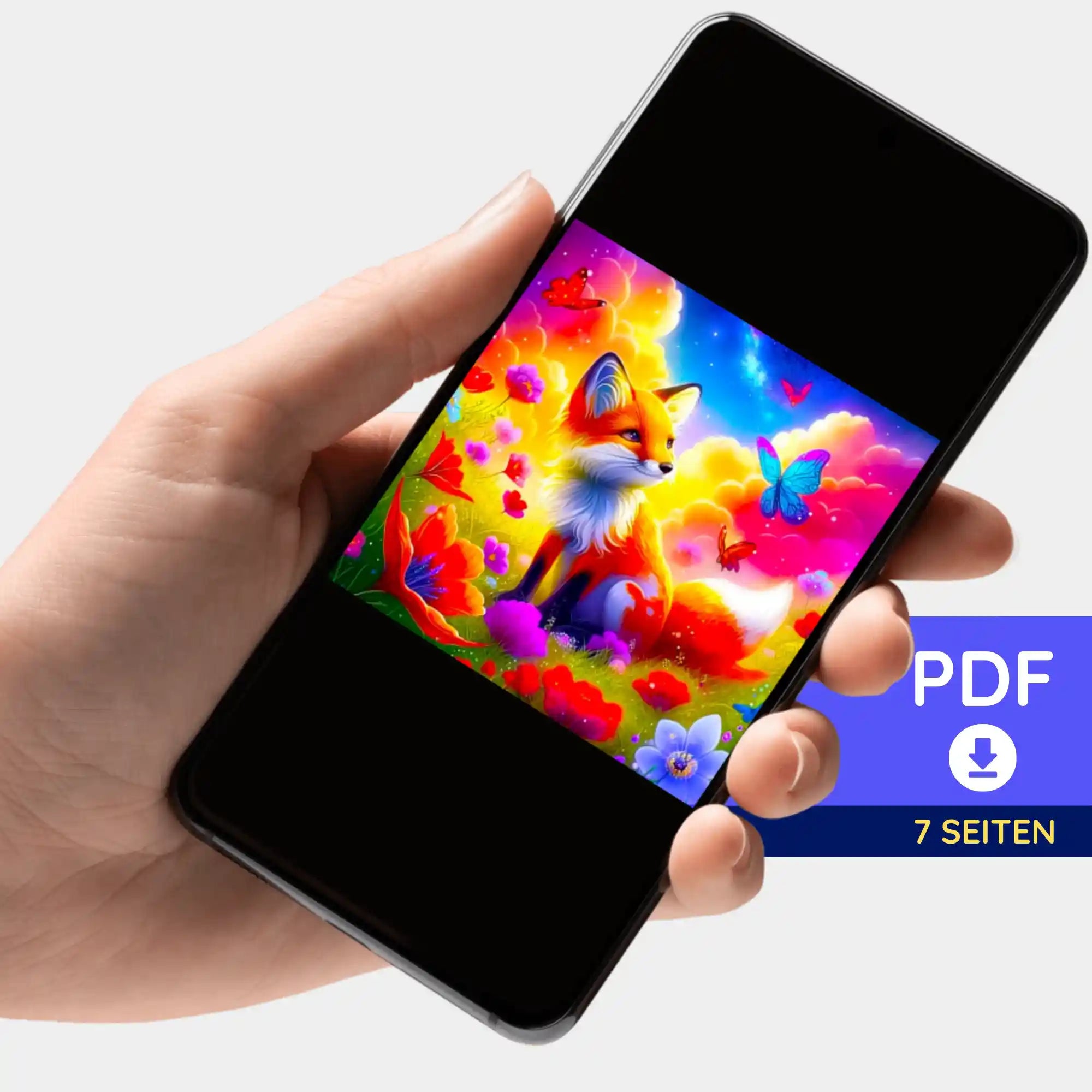 Digitale Bildmappe - Der kleine Fuchs im Zauberland