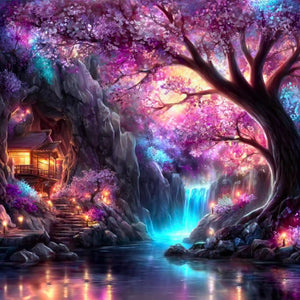 Diamond Painting - Das Licht der Sakura "Limited Edition"