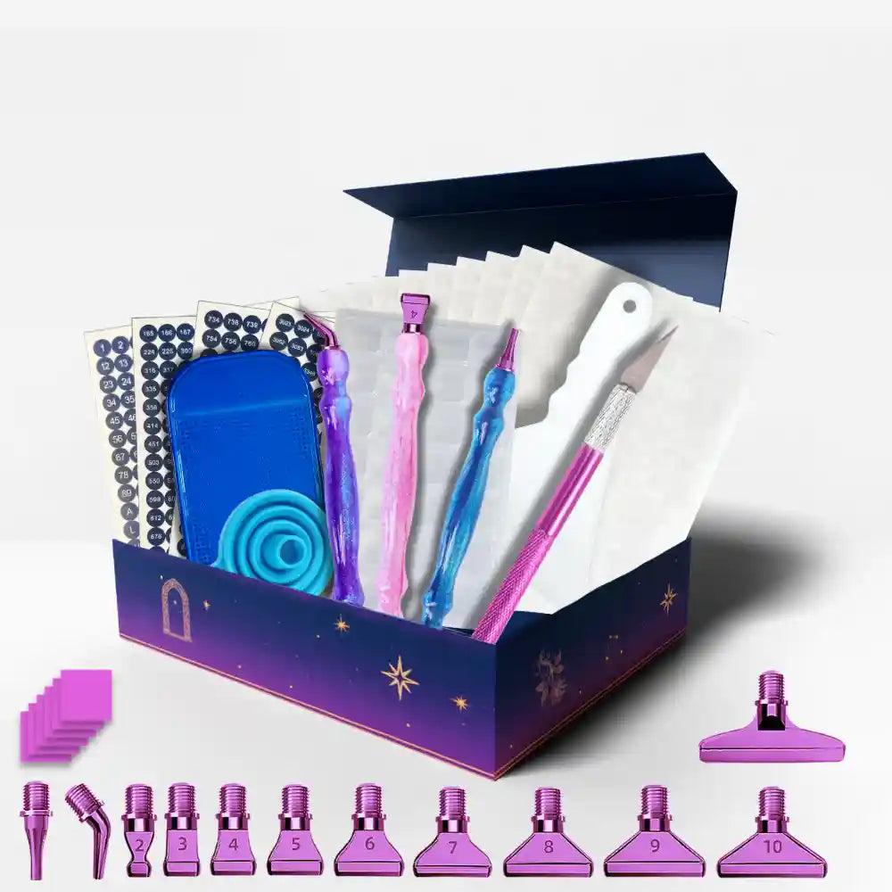 Diamond Painting - Creator Box XXL (41-Teilig)