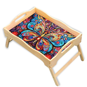 Diamond Painting - Serviertablett "Colors & Fantasy"