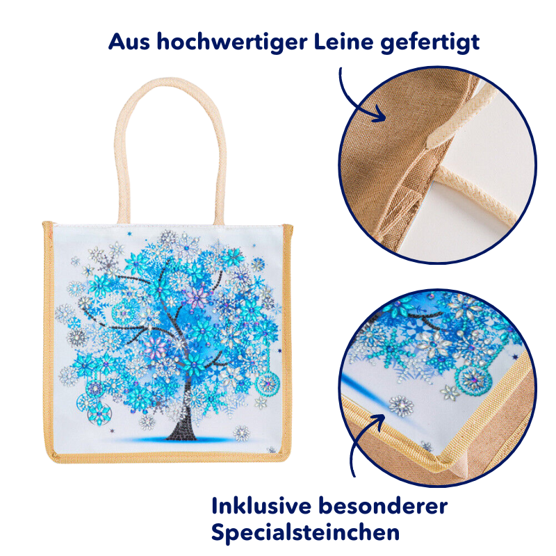 Diamond Painting Tasche - "Natur & Bäume"