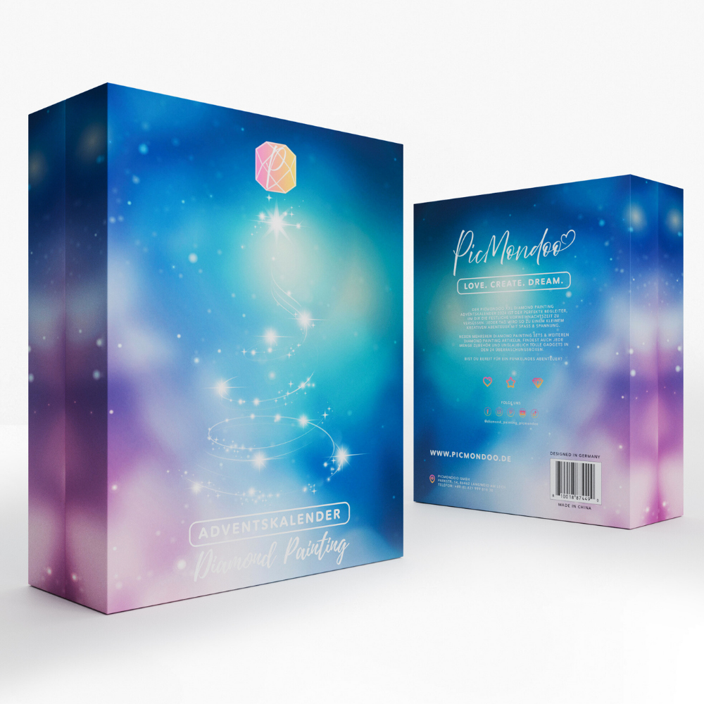 Diamond Painting XXL "Adventskalender 2024" - Limited Edition (Vorverkauf)