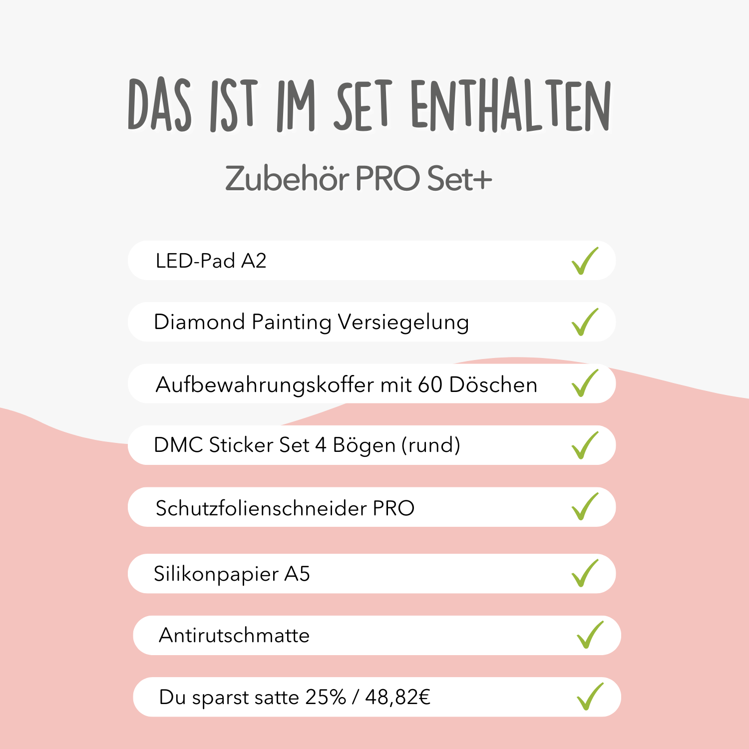 Zubehör PRO Set Plus | Für Diamond Painting