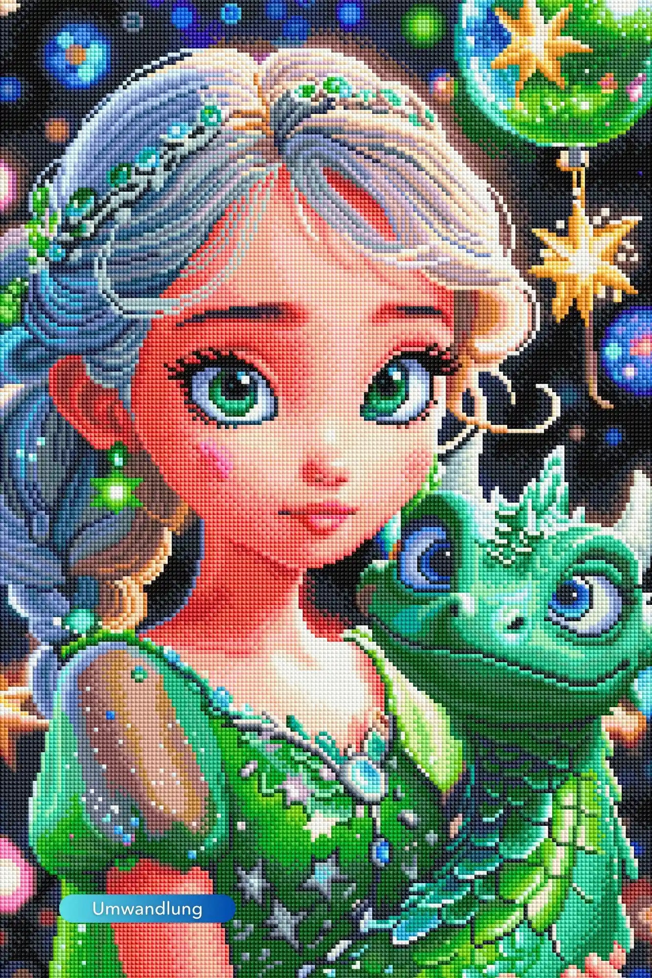 Diamond Painting - Dragon Girl