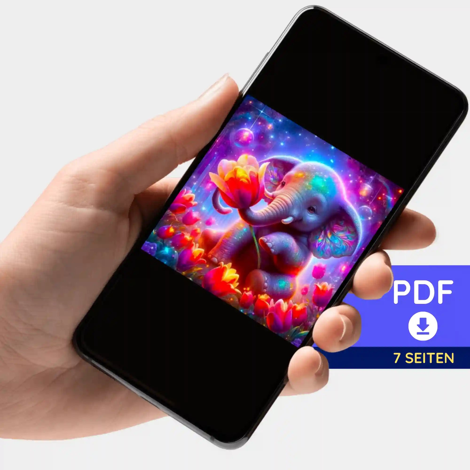 Digitale Bildmappe - Elefantenmädchen