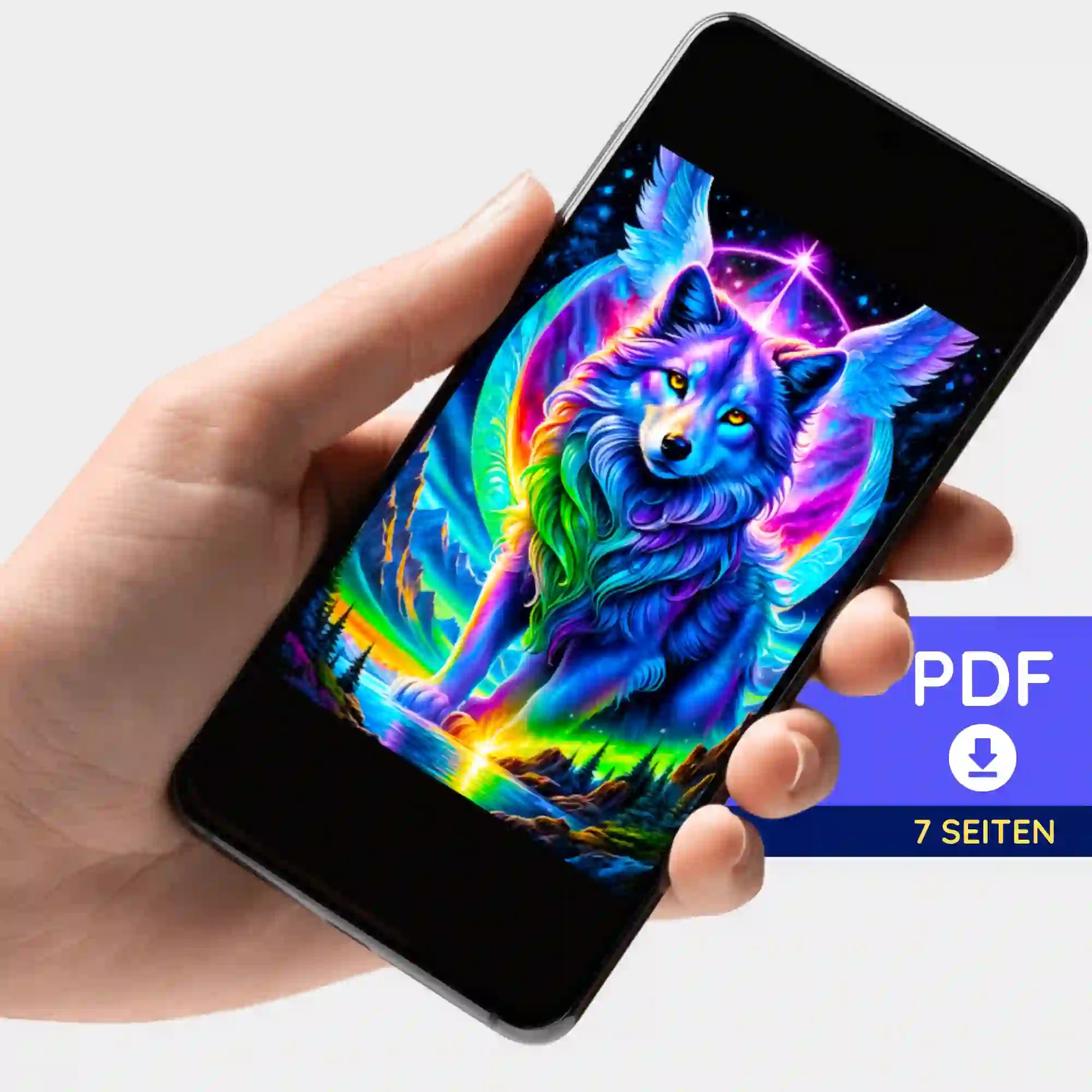 Digitale Bildmappe - Geflügelter Wächter