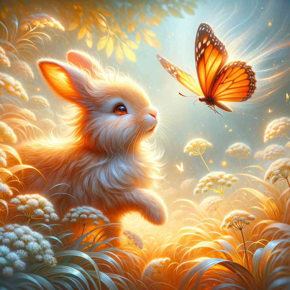 Diamond Painting - Häschenfreunde