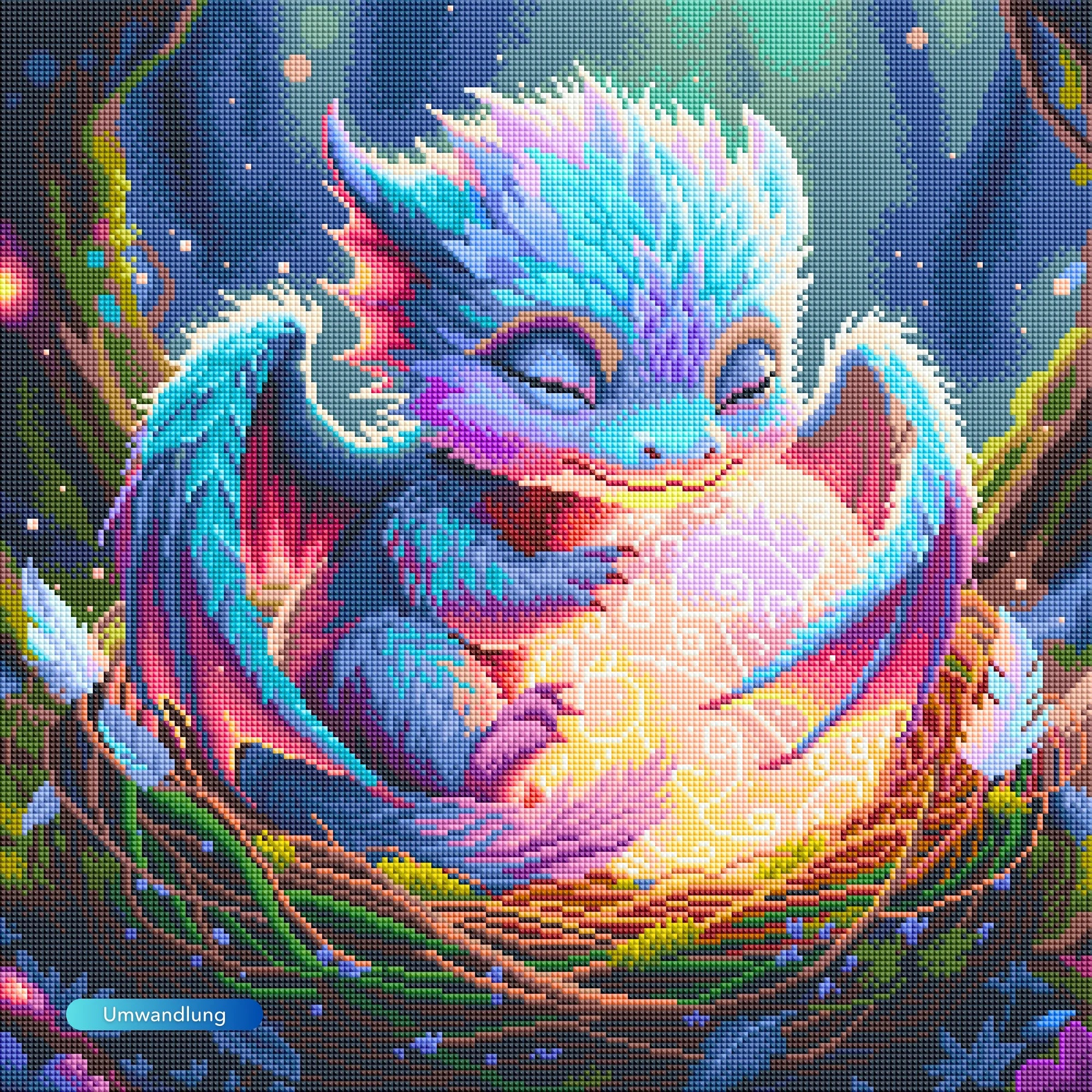 Diamond Painting - Lichtdrache Faye "Limited Edition"