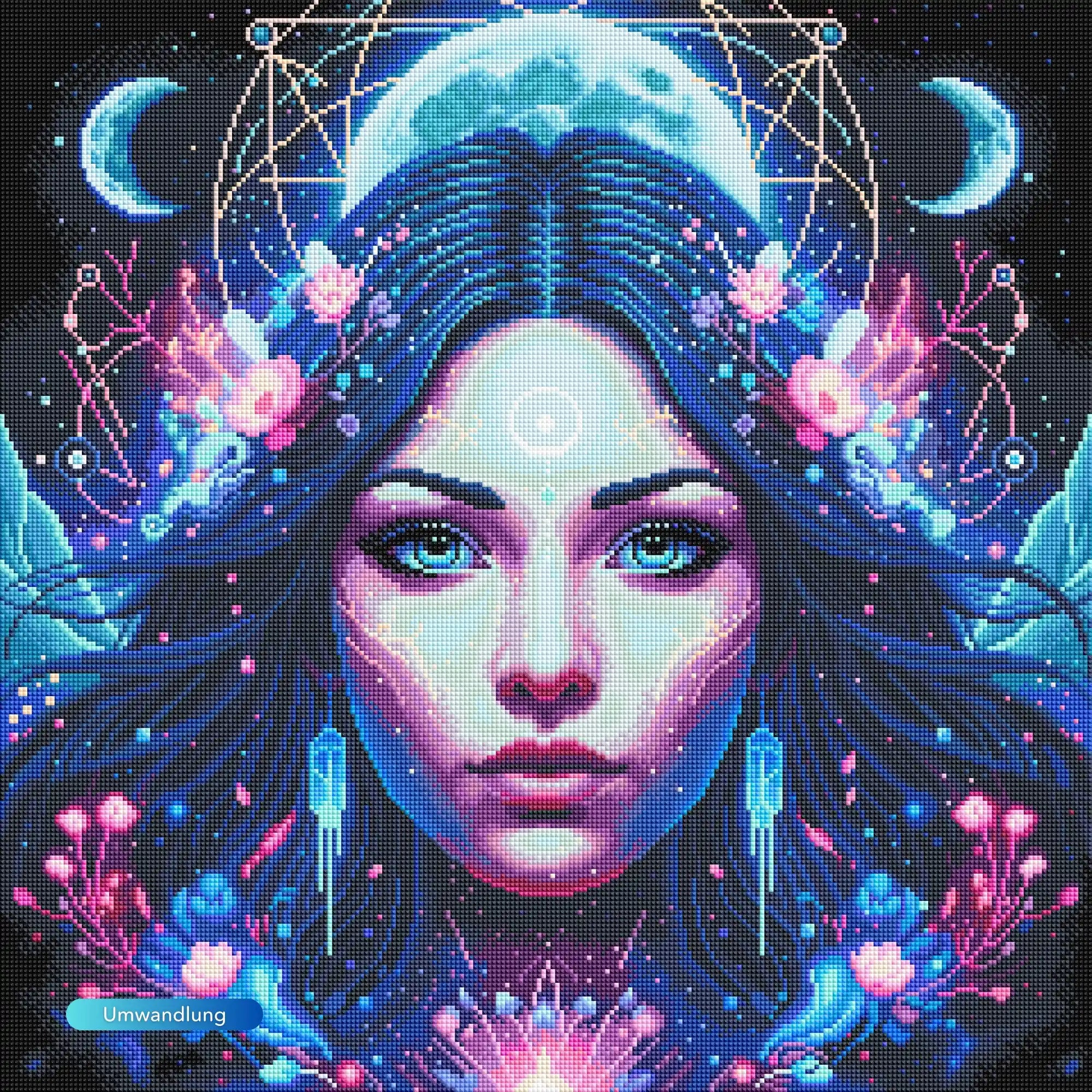 Diamond Painting - Mondprinzessin