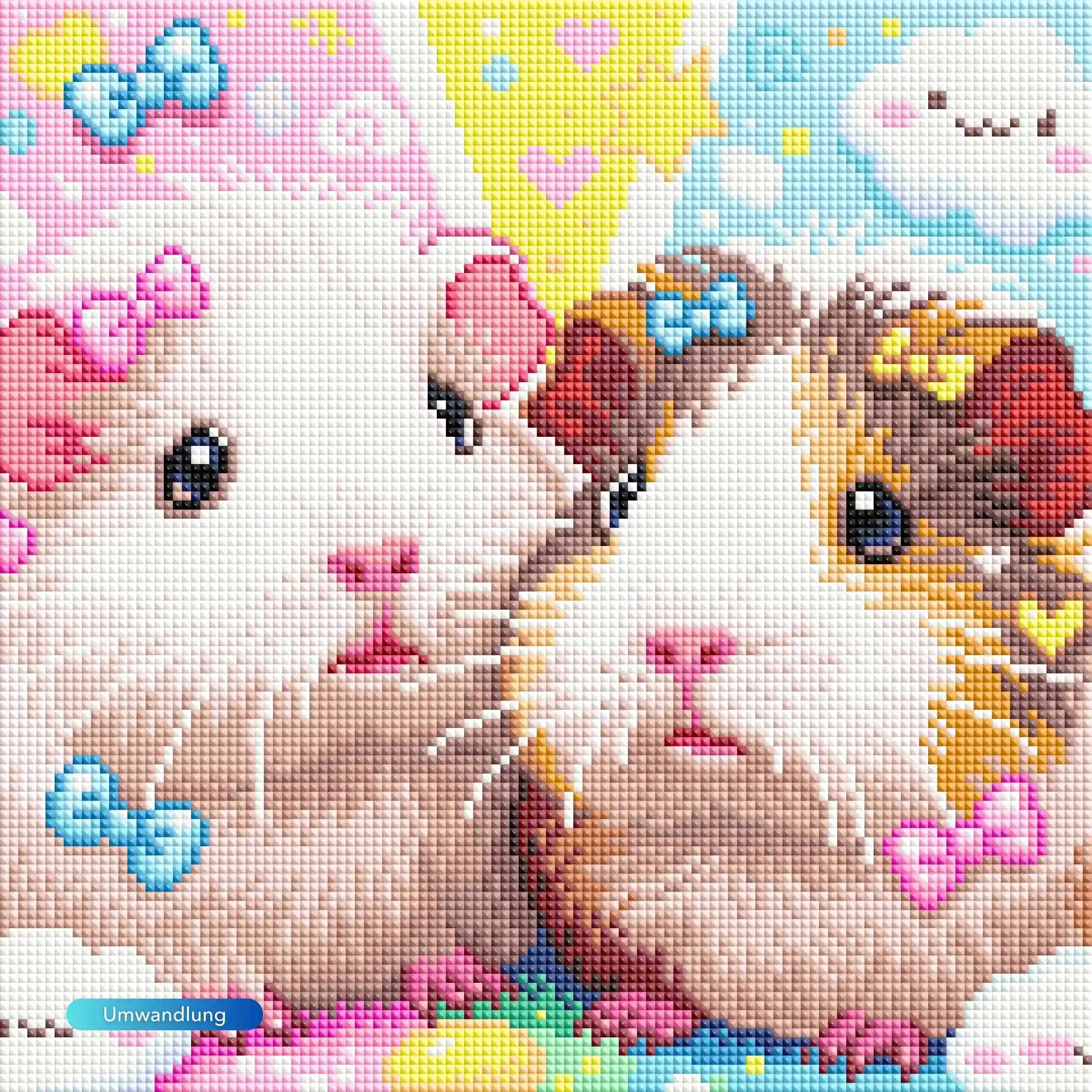 Diamond Painting - Maggie und Moritz