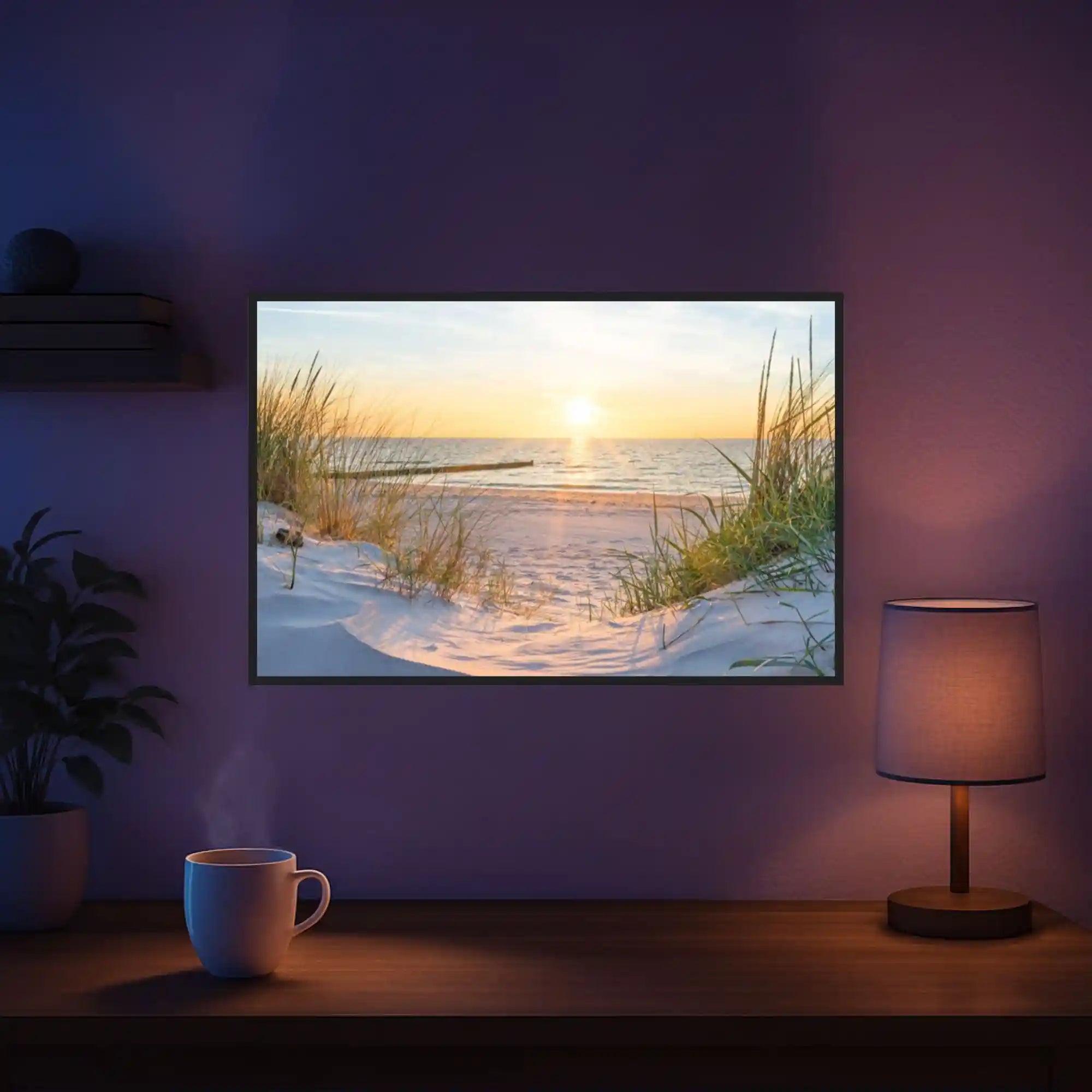 Diamond Painting XXXL - Entspannung im Sonnenuntergang
