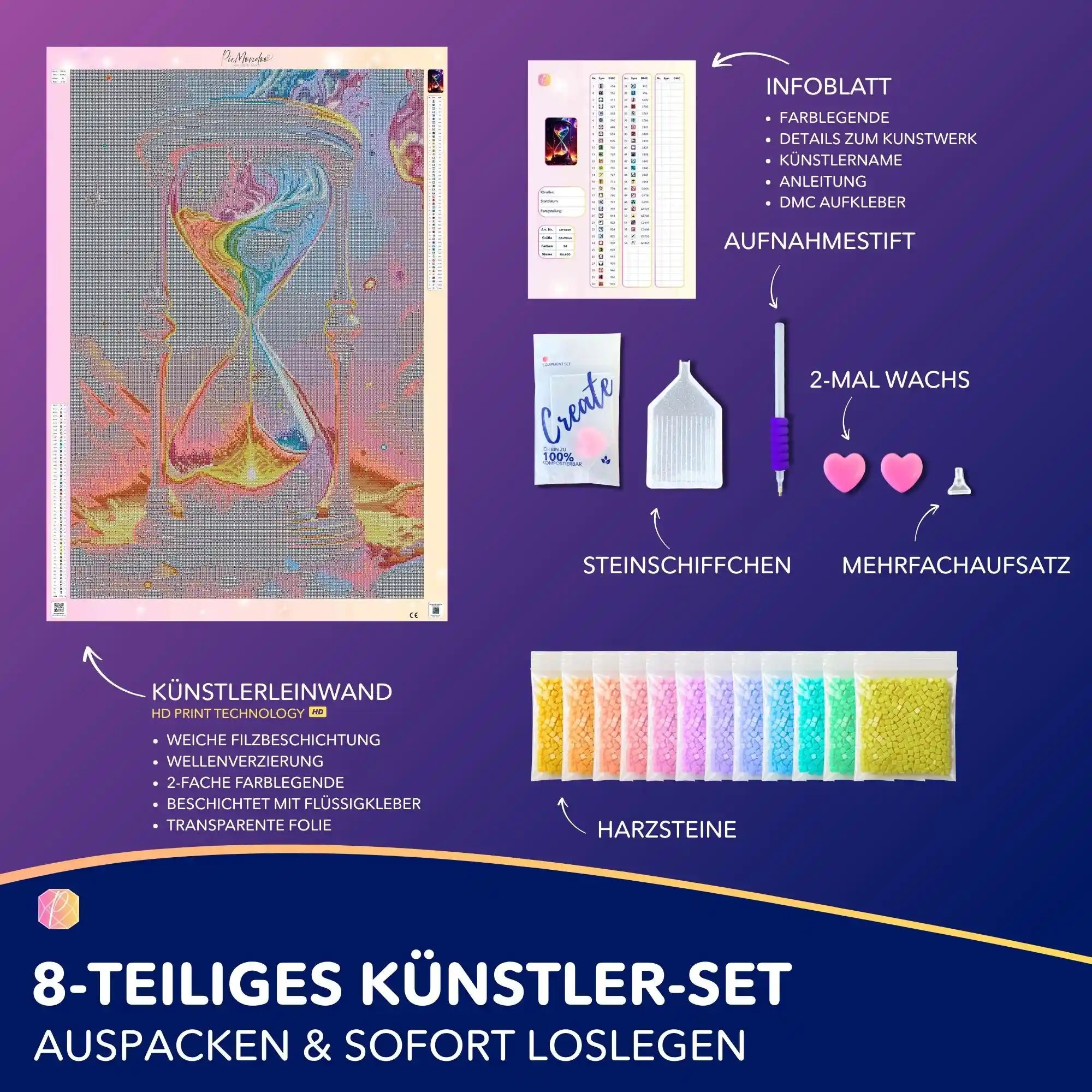 Diamond Painting - Atem der Schöpfung