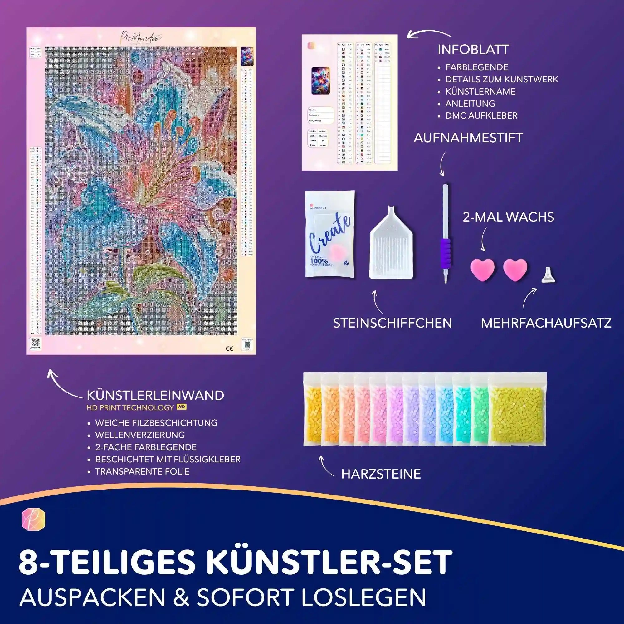 Diamond Painting - Regenlied