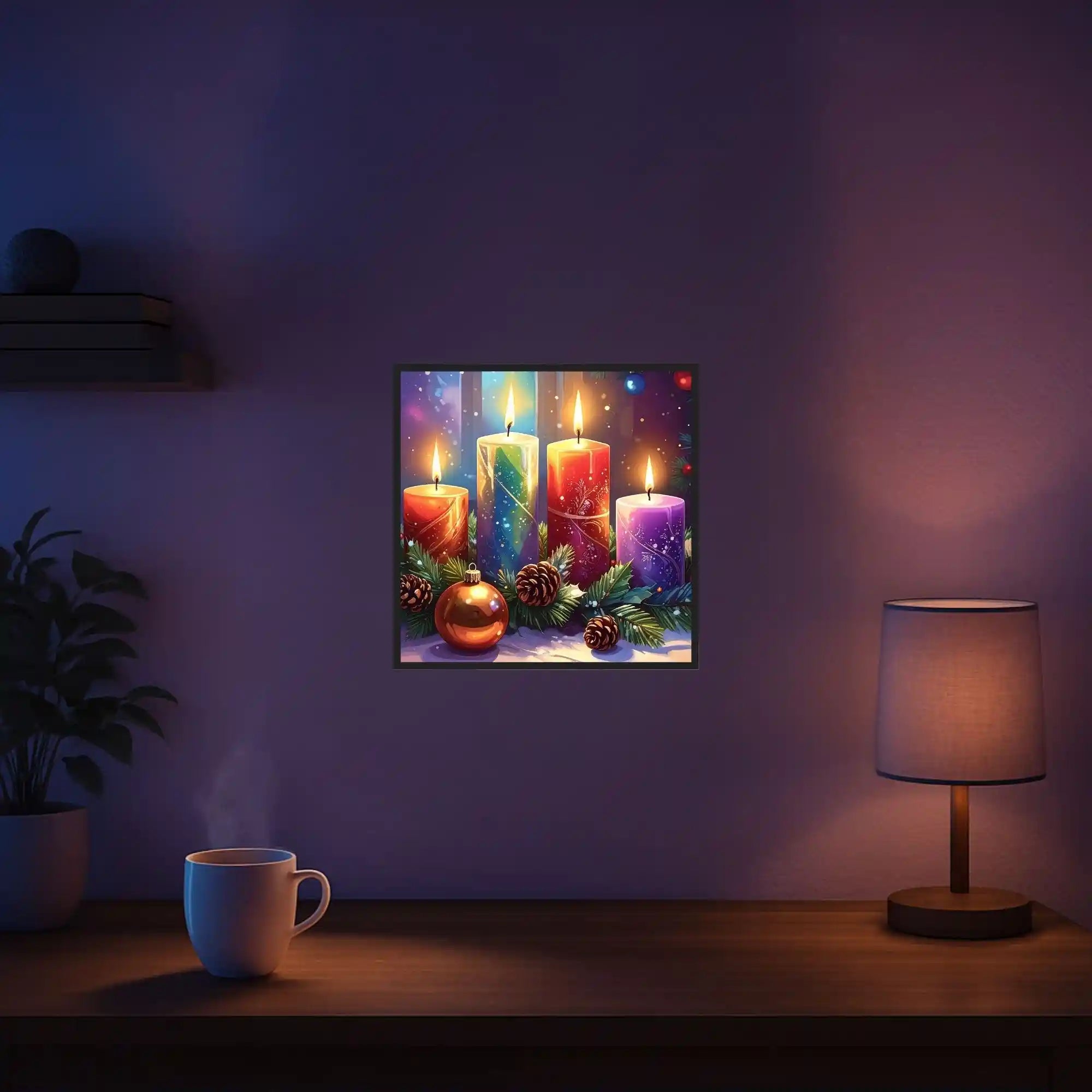 Diamond Painting 7 Tage Special - Adventsgesteck