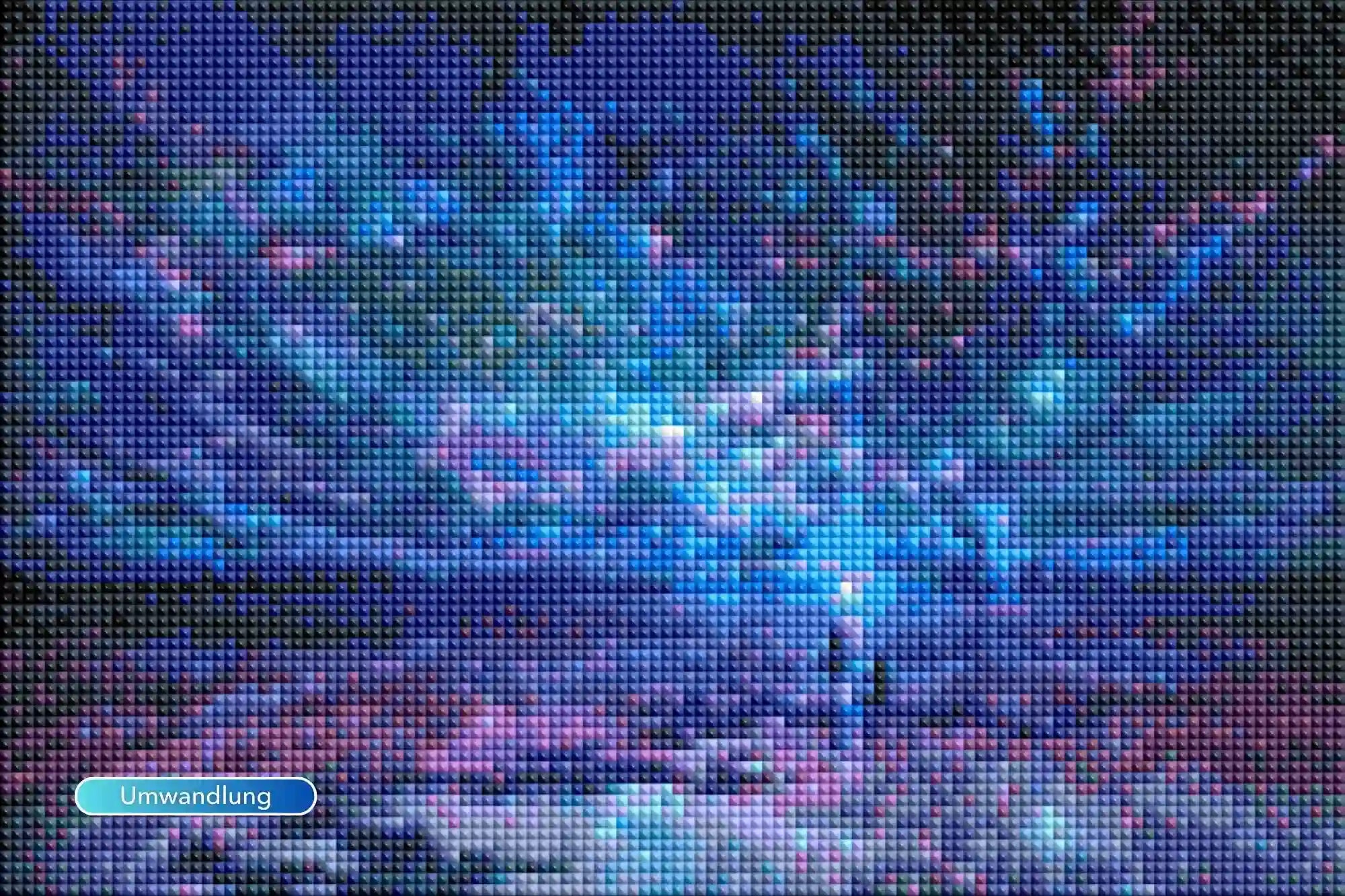 Diamond Painting - Ozean trifft auf Universum MINI