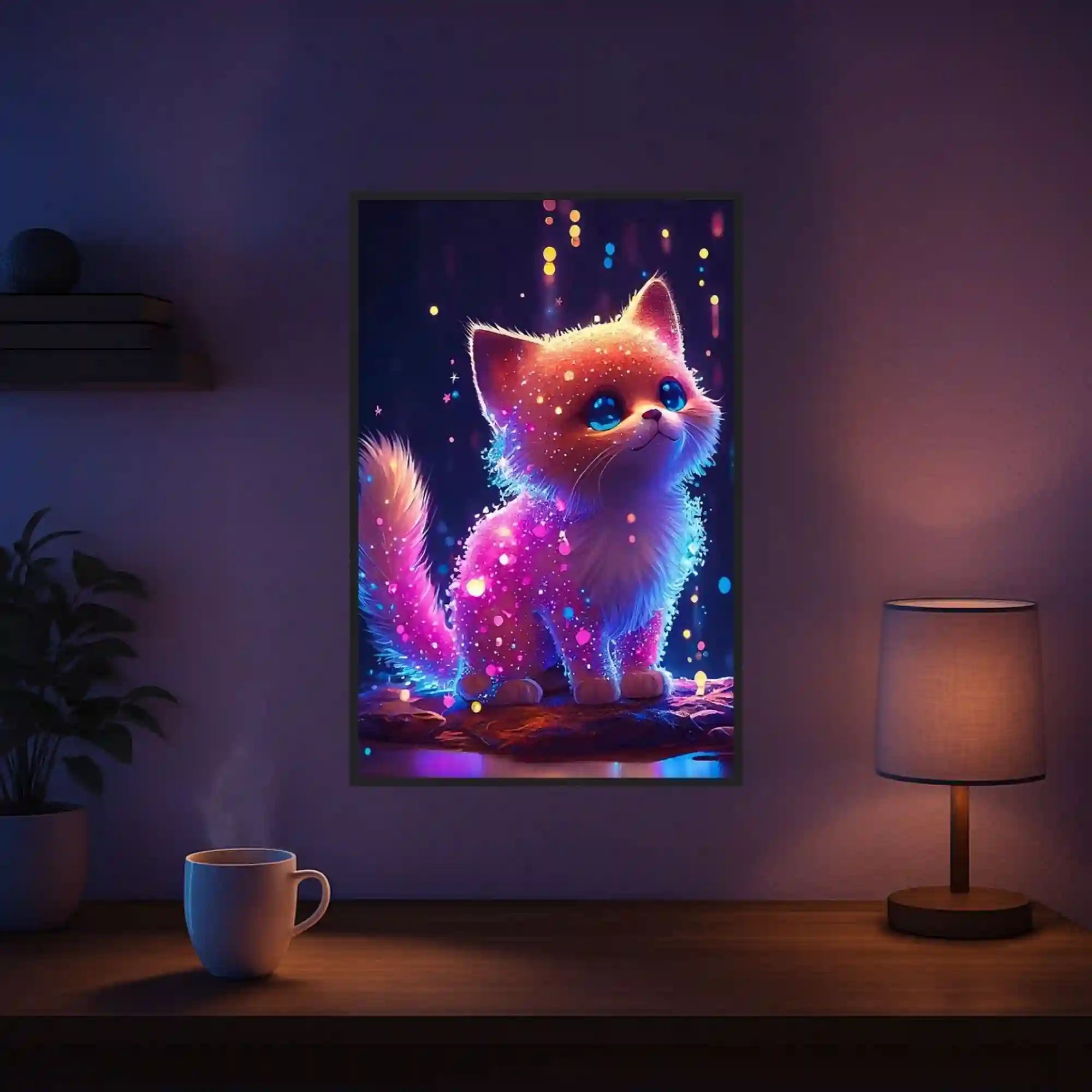 Diamond Painting Leuchtbild Special - Zuckerkätzchen