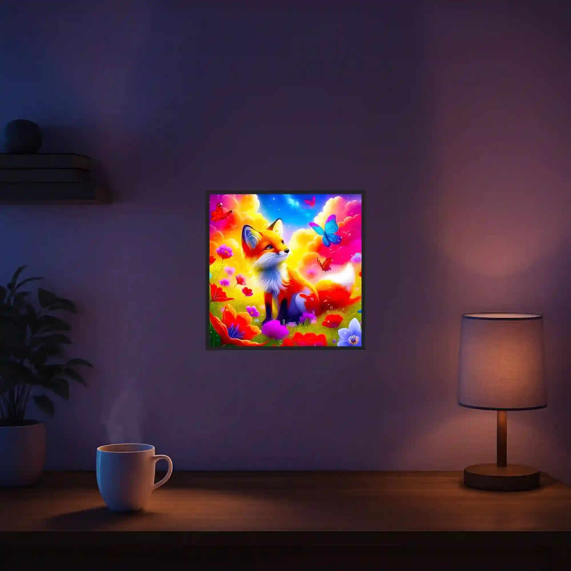 Diamond Painting Kids - Der kleine Fuchs im Zauberland