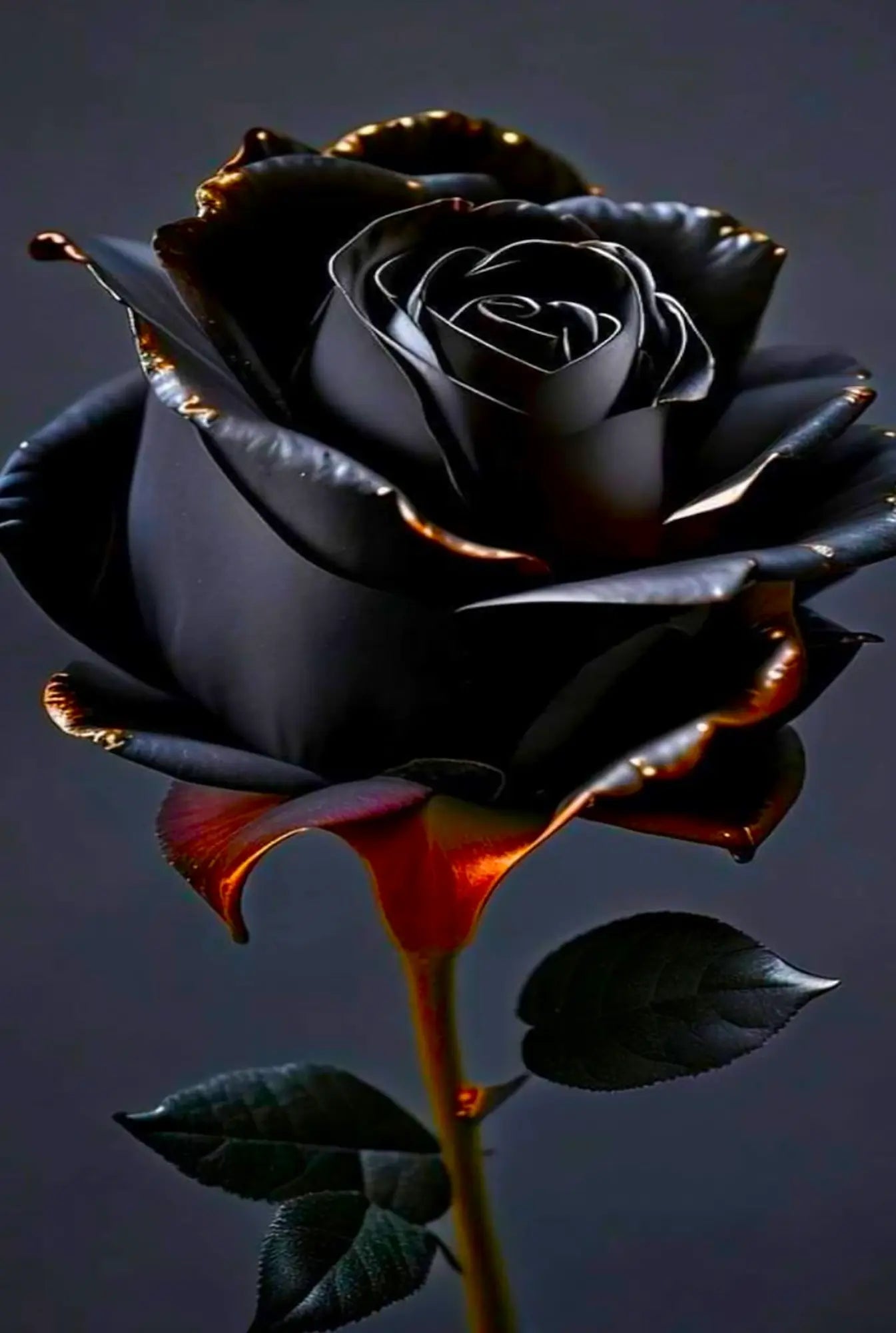 Diamond Painting  Black rose