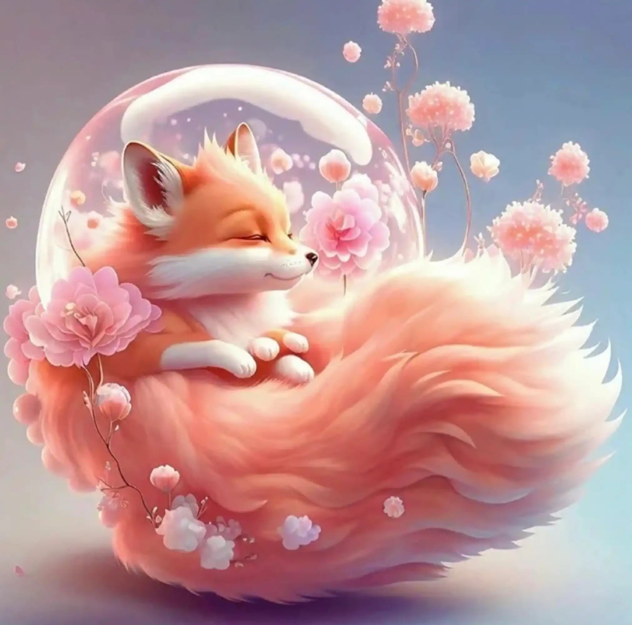 Diamond Painting - Apricot foxy