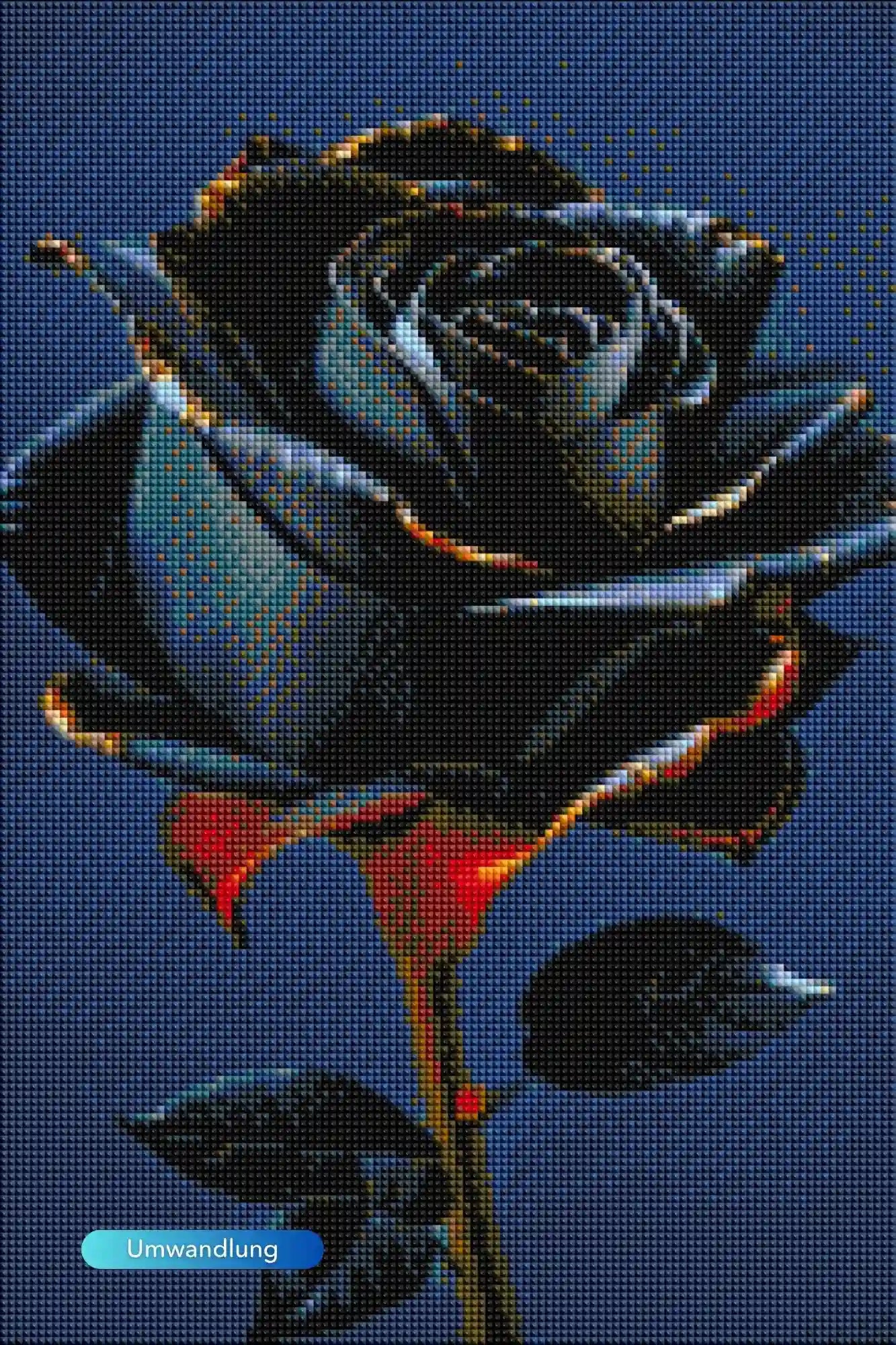 Diamond Painting - Black rose