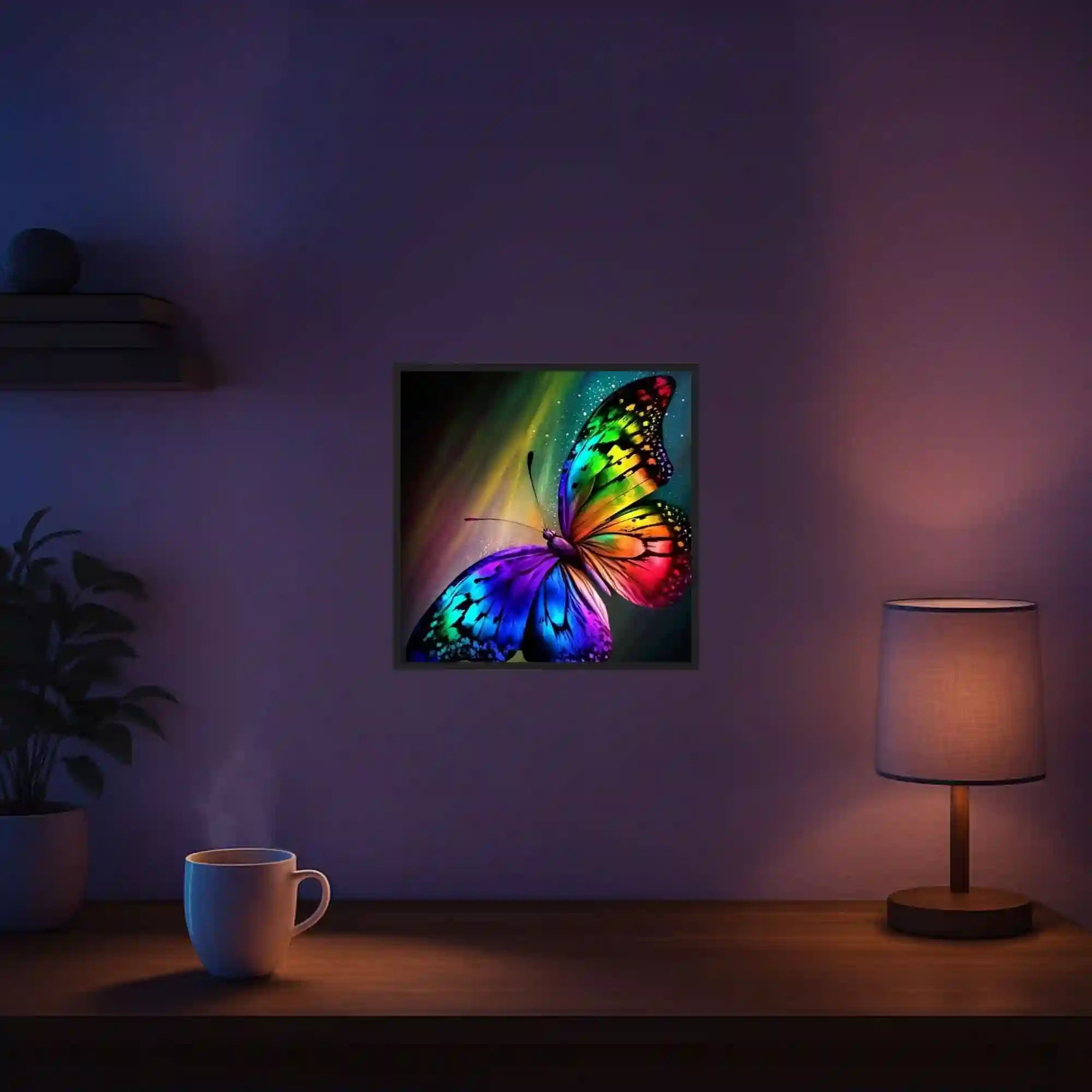 Diamond Painting - Bunter Schmetterling