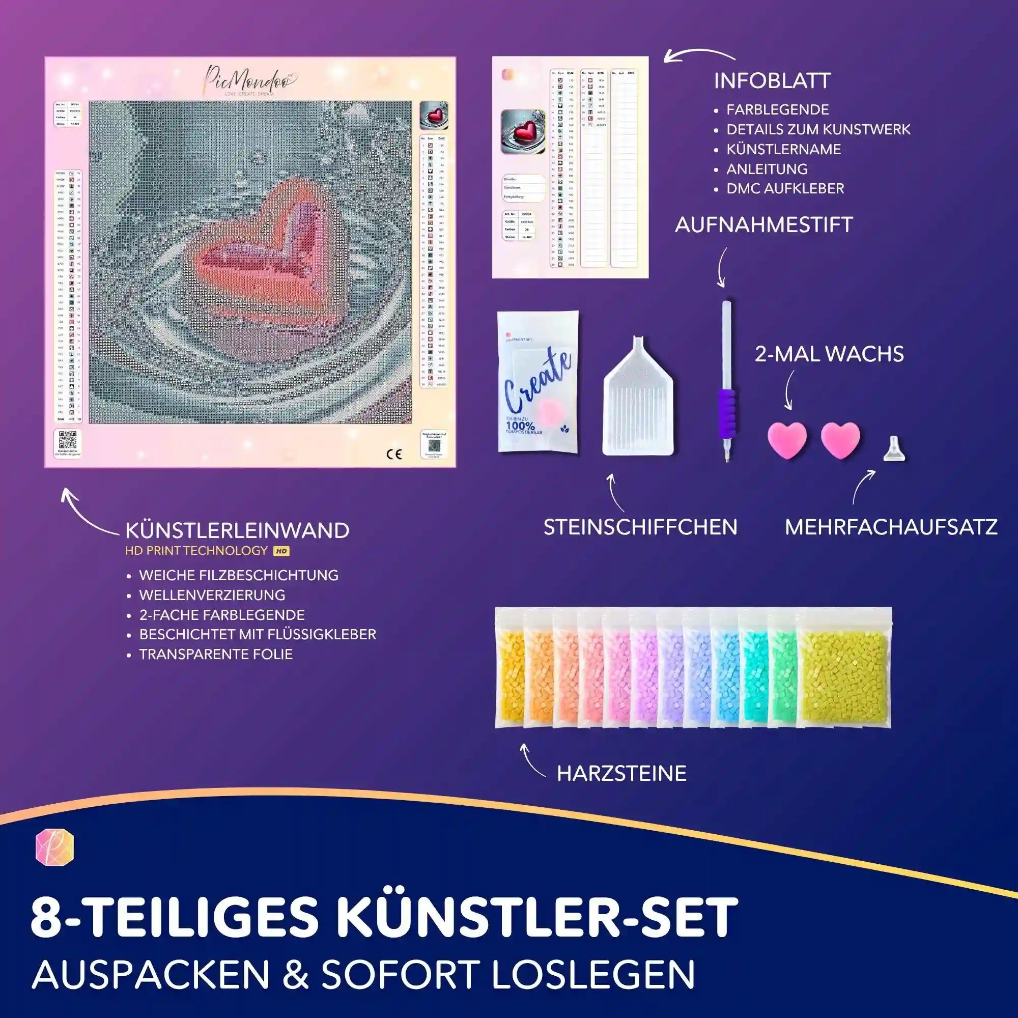 Diamond Painting - Waterheart