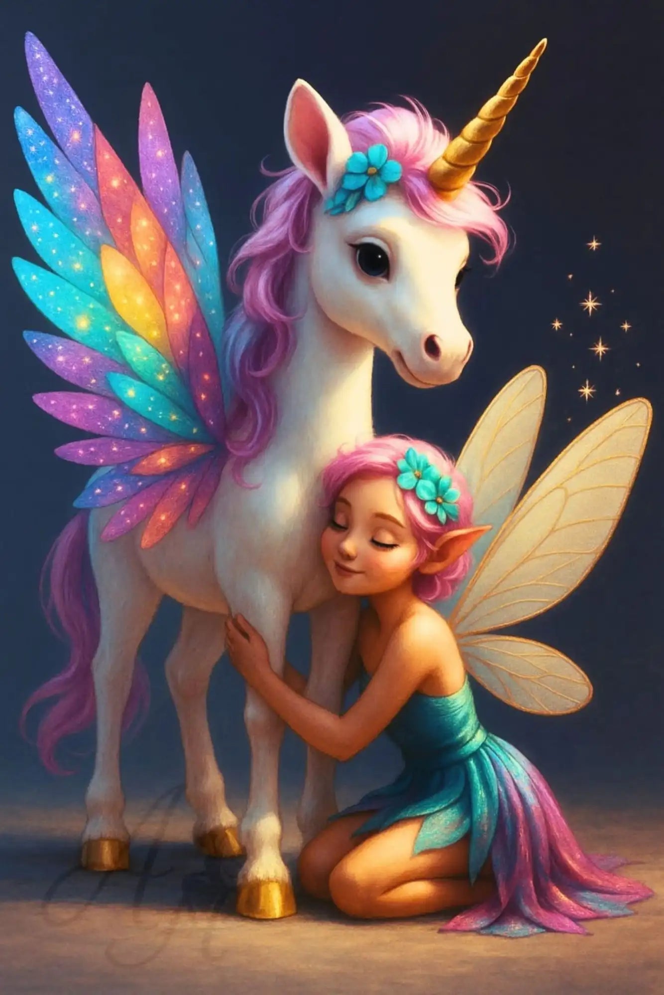 Diamond Painting 7 Tage Special - Magische Freundschaft