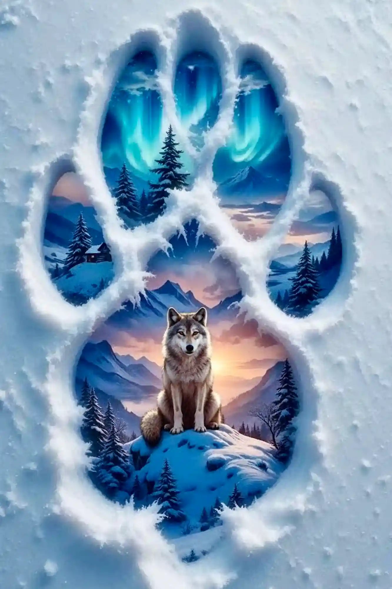 Diamond Painting 7 Tage Special - Spuren der Freiheit