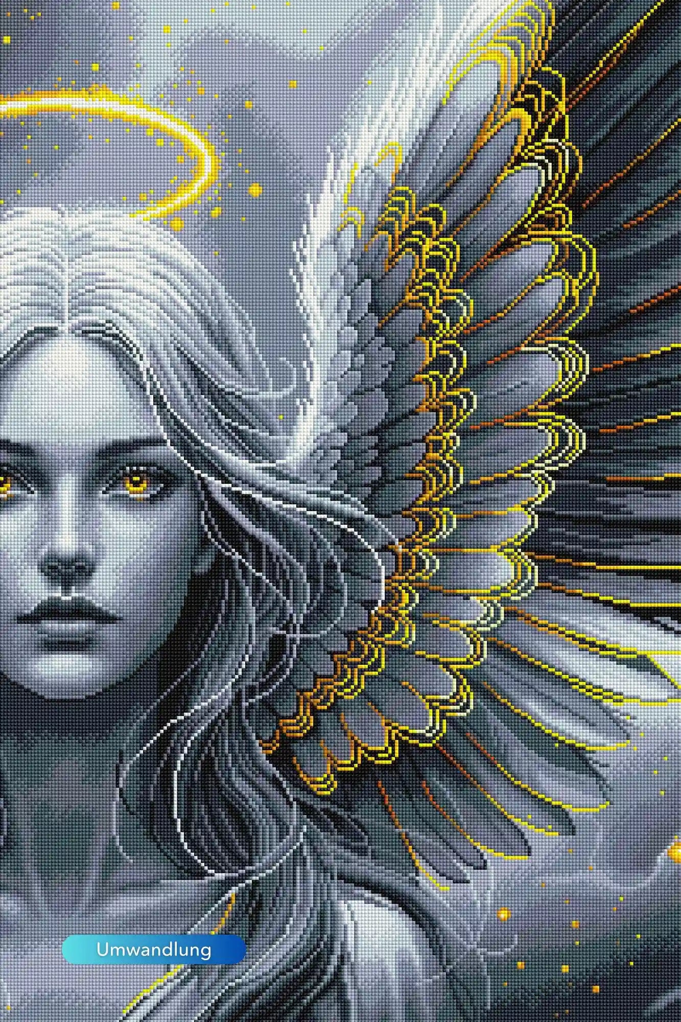 Diamond Painting - Golden Angel