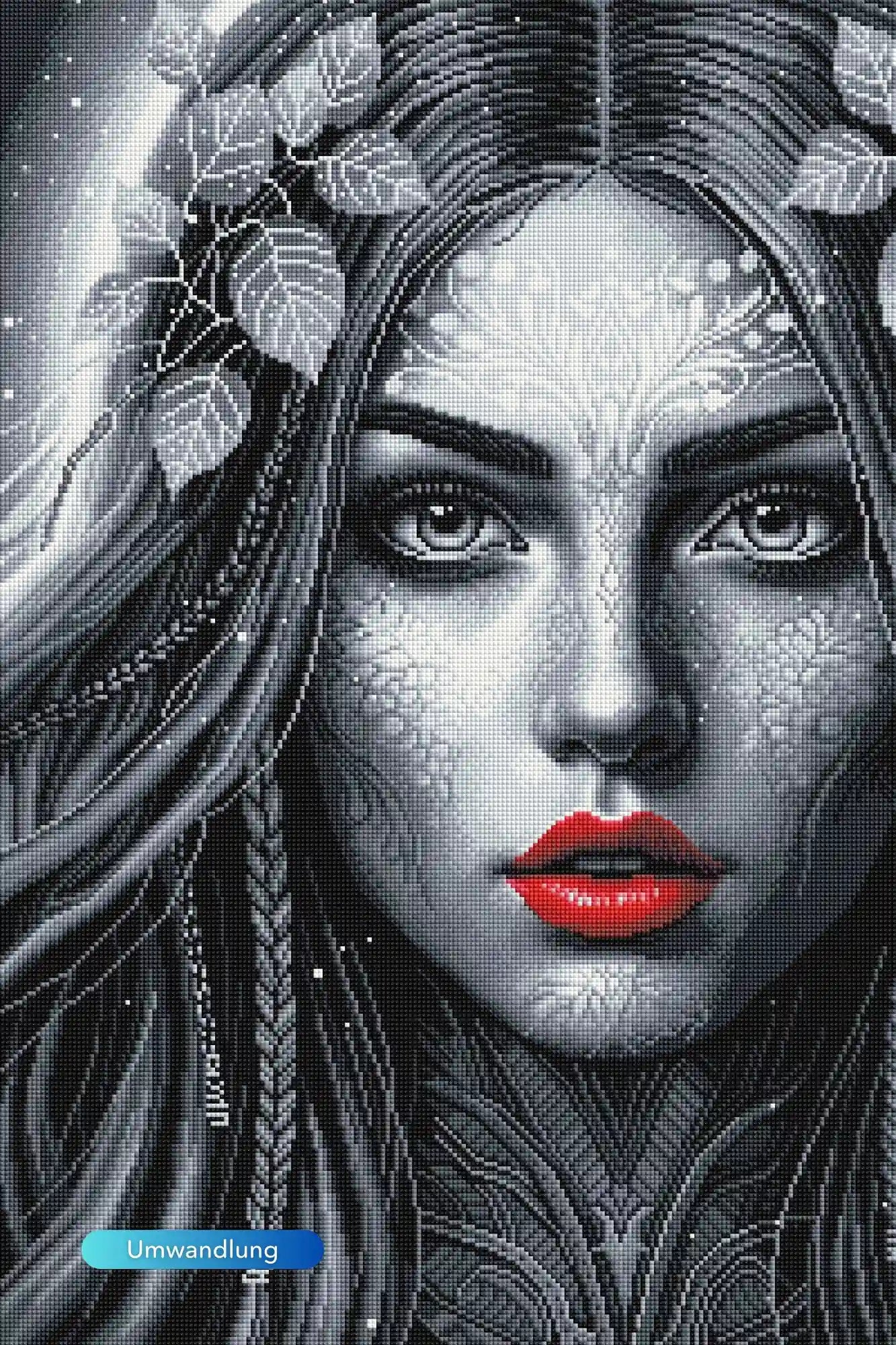 Diamond Painting - Red Lips