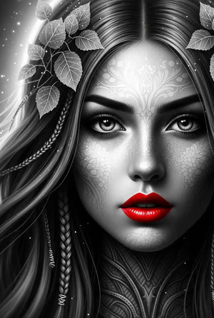 Diamond Painting - Red Lips