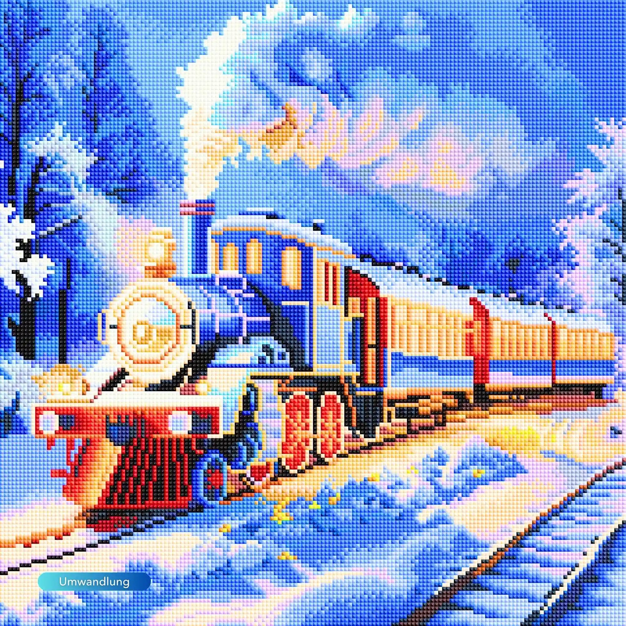 Diamond Painting - Night Train "Limited Edition"