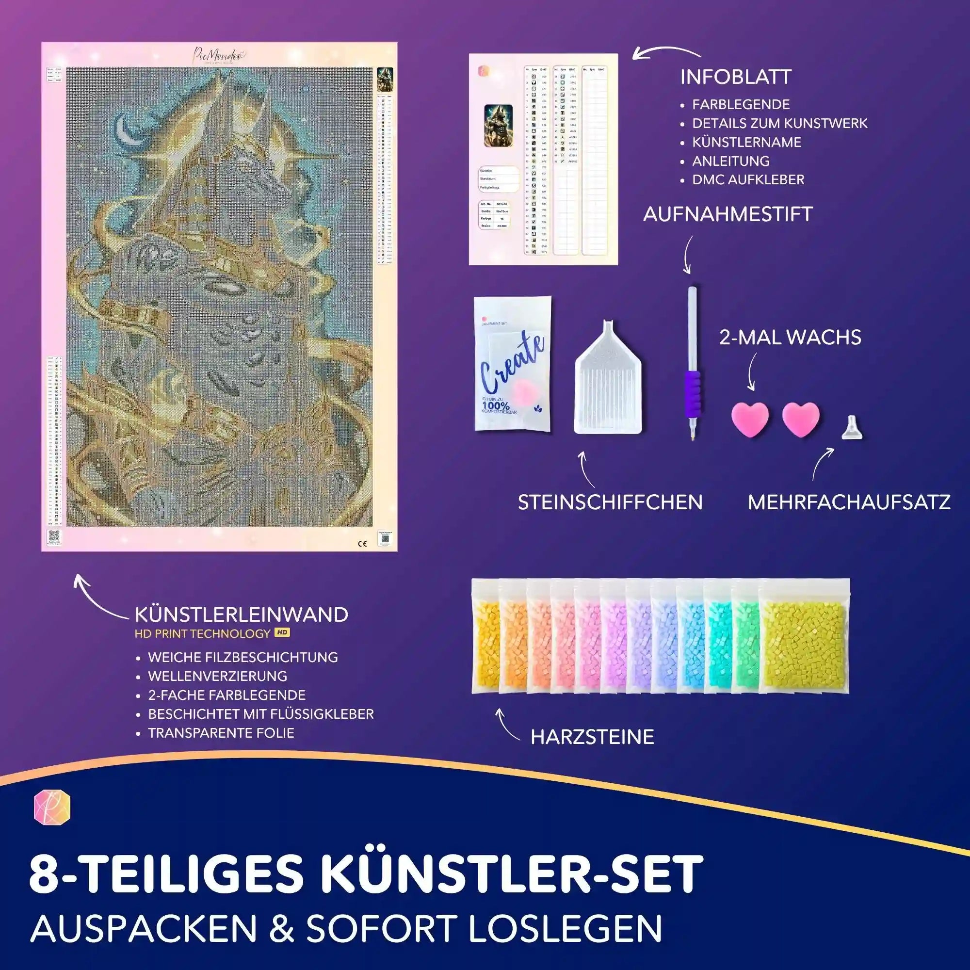 Diamond Painting - Anubis