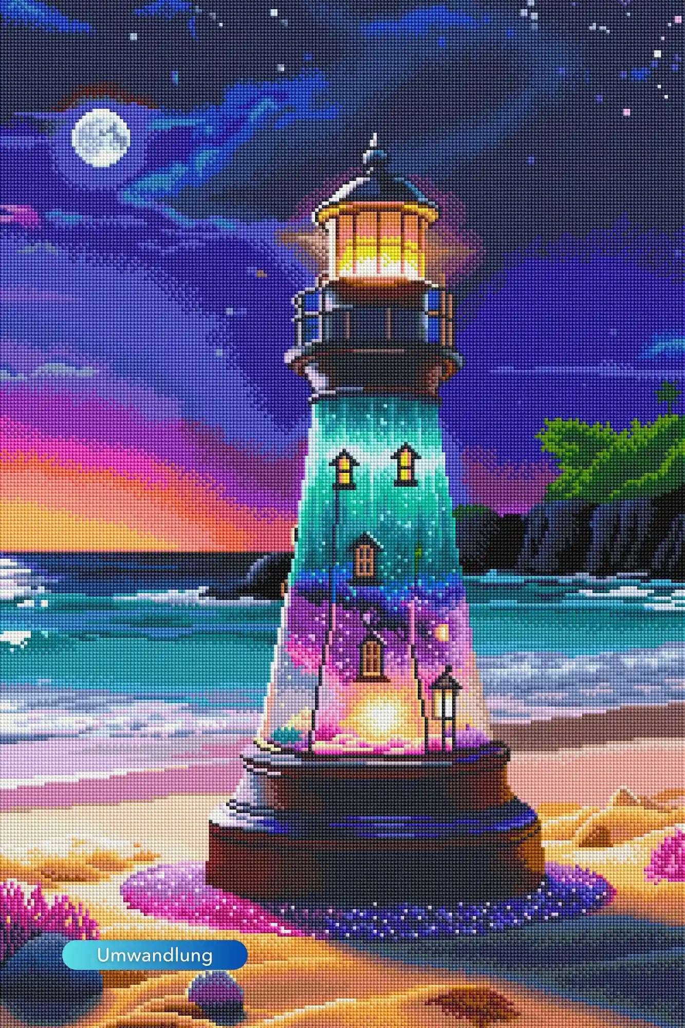 Diamond Painting - Leuchtturm der Träume