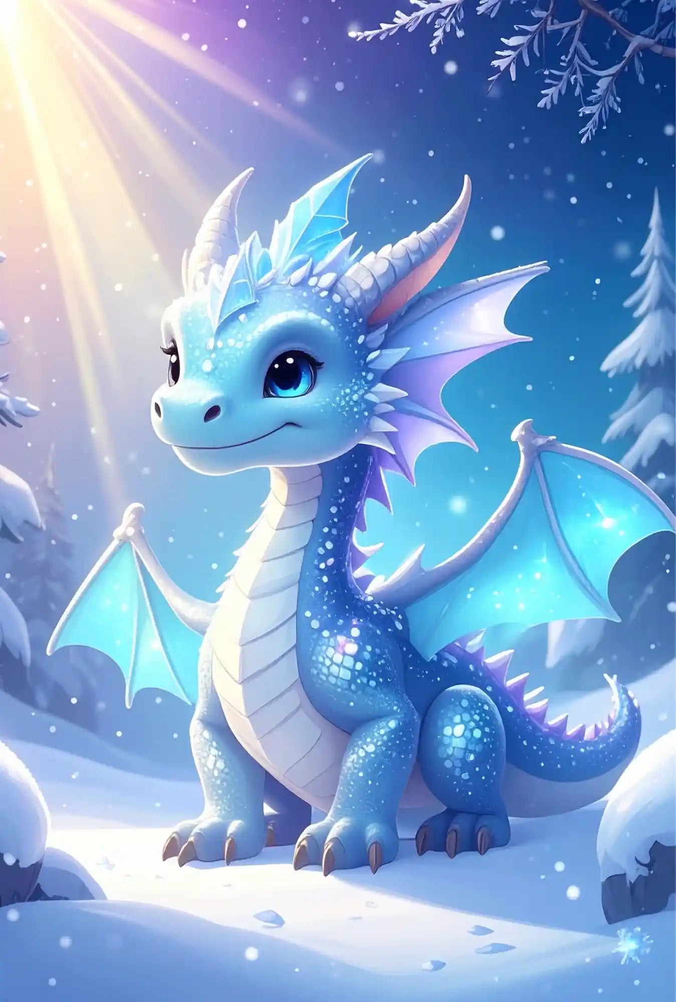 Diamond Painting - Licht des Nordens Seren