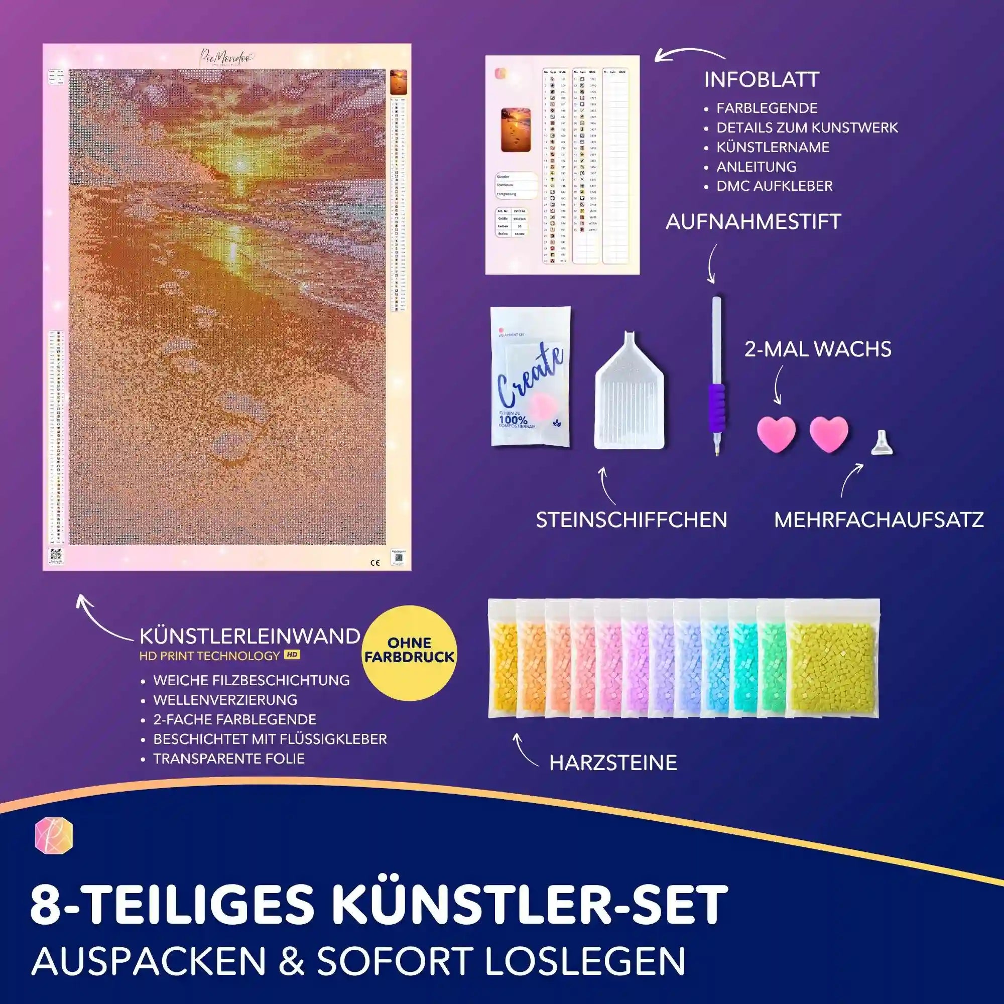 Diamond Painting 7 Tage Special - Barfus ins Paradies