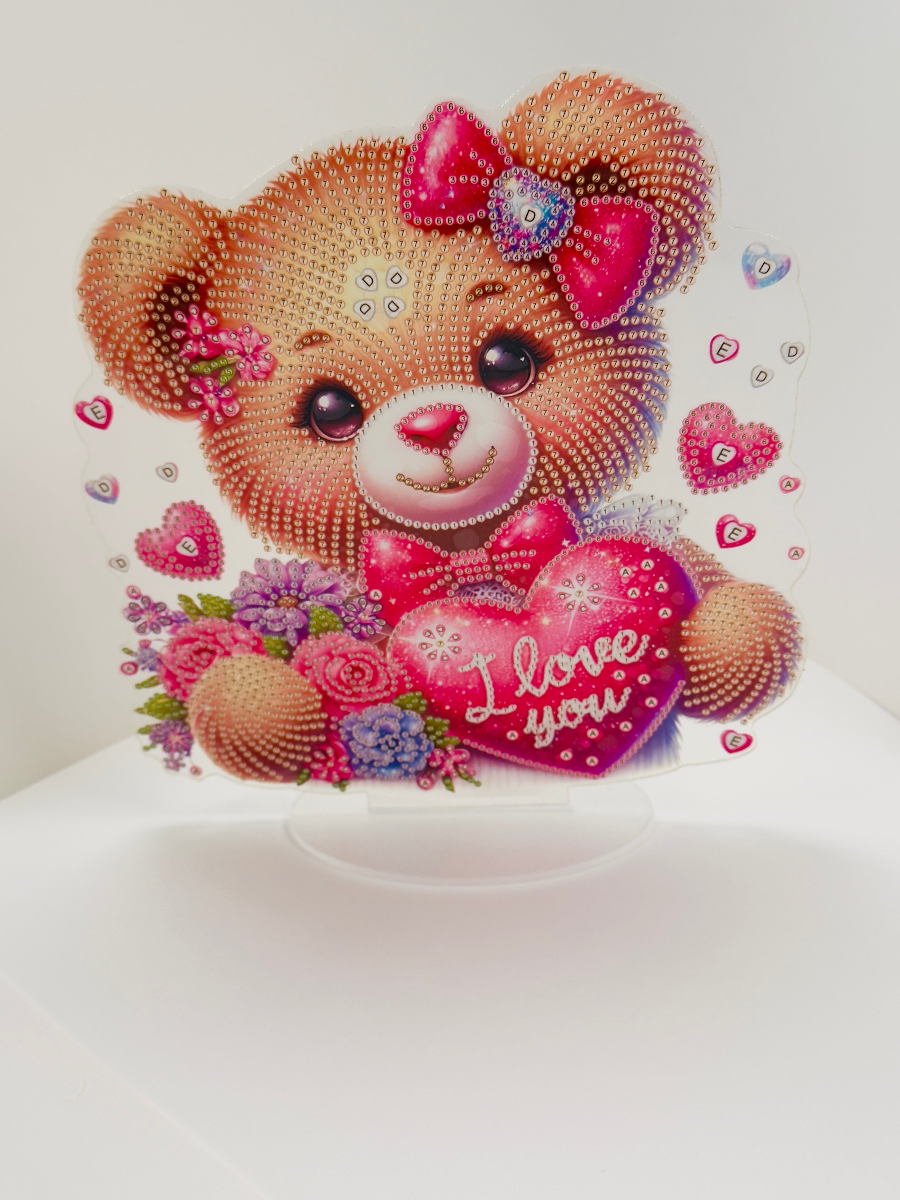 Diamond Painting Aufsteller - Bär Leni