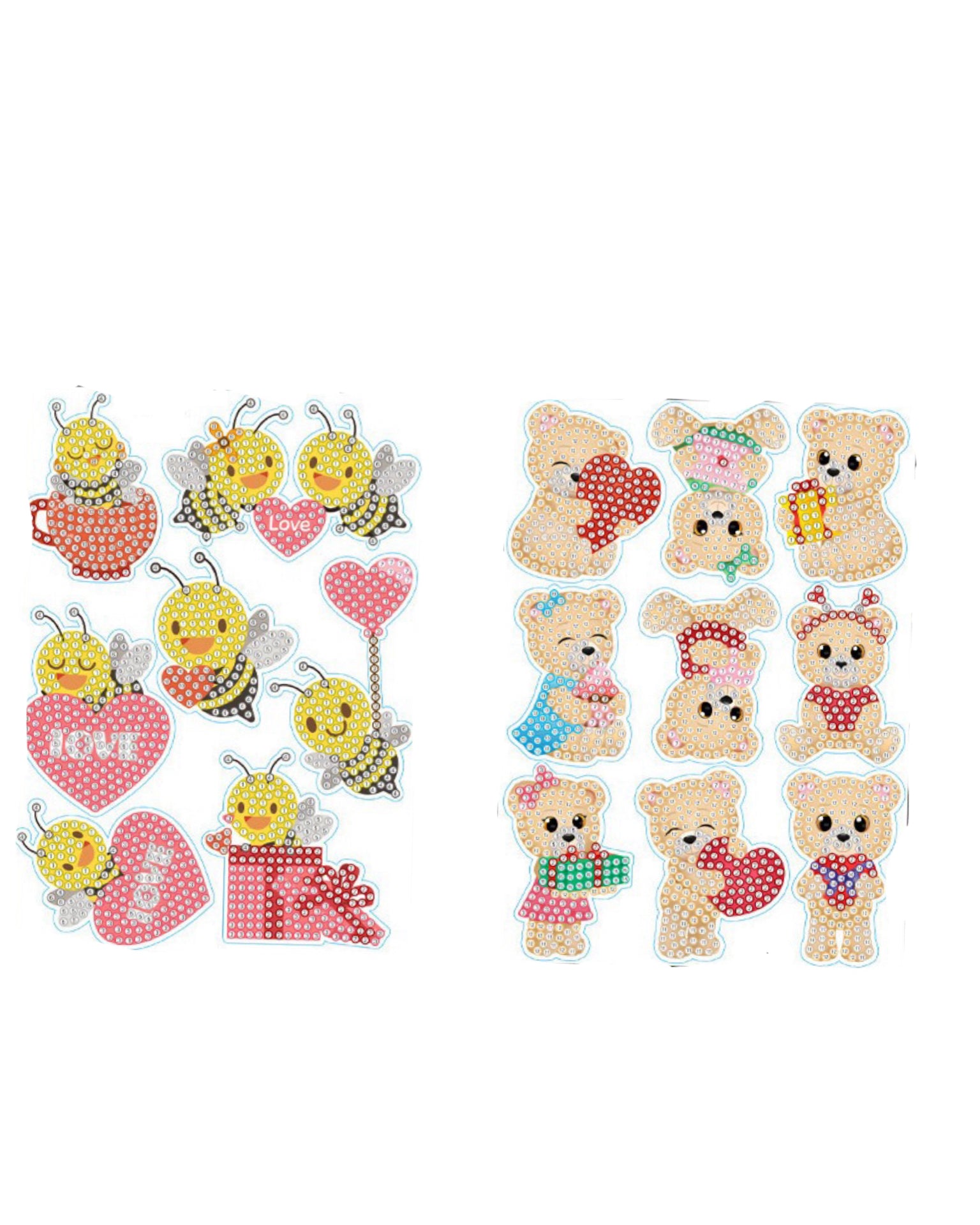 Diamond Painting Sticker - Mutter- & Vatertag