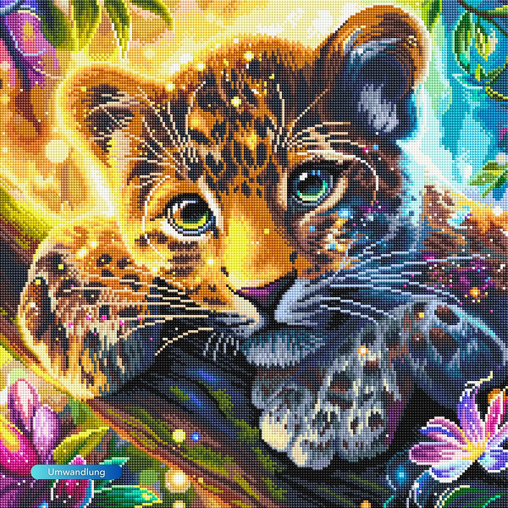 Diamond Painting - Sonnenfunke