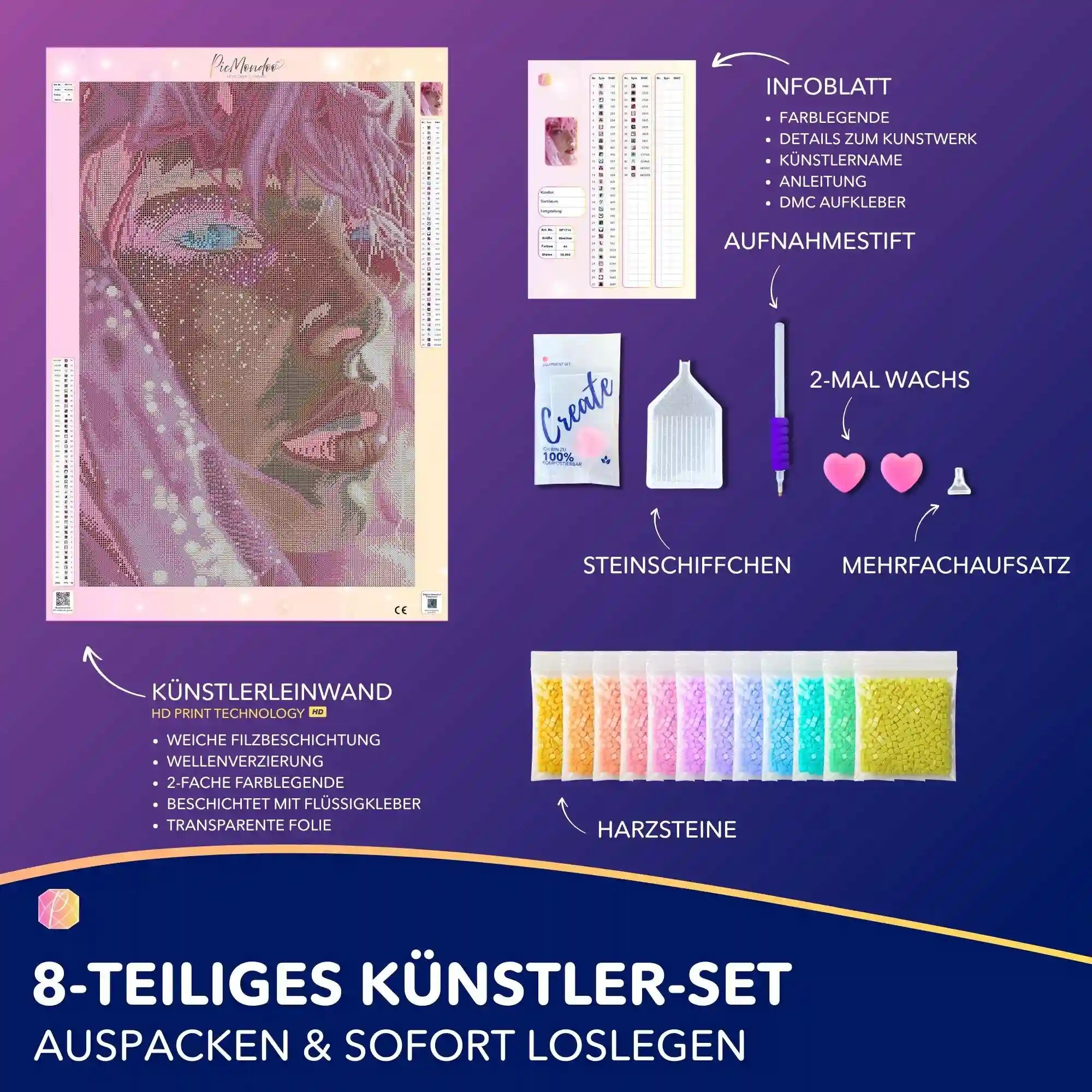 Diamond Painting - Moni´s Special - Pink Dream