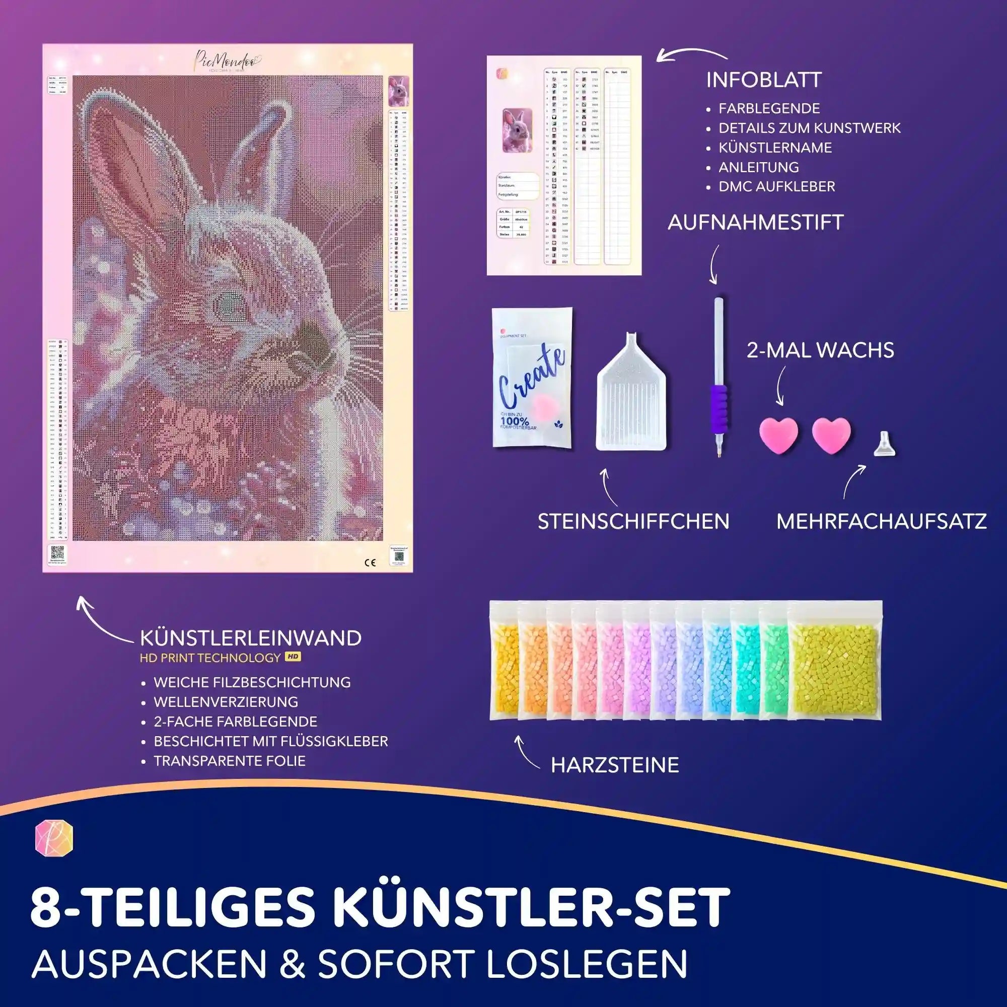 Diamond Painting - Moni´s Special - Sweet Pinki